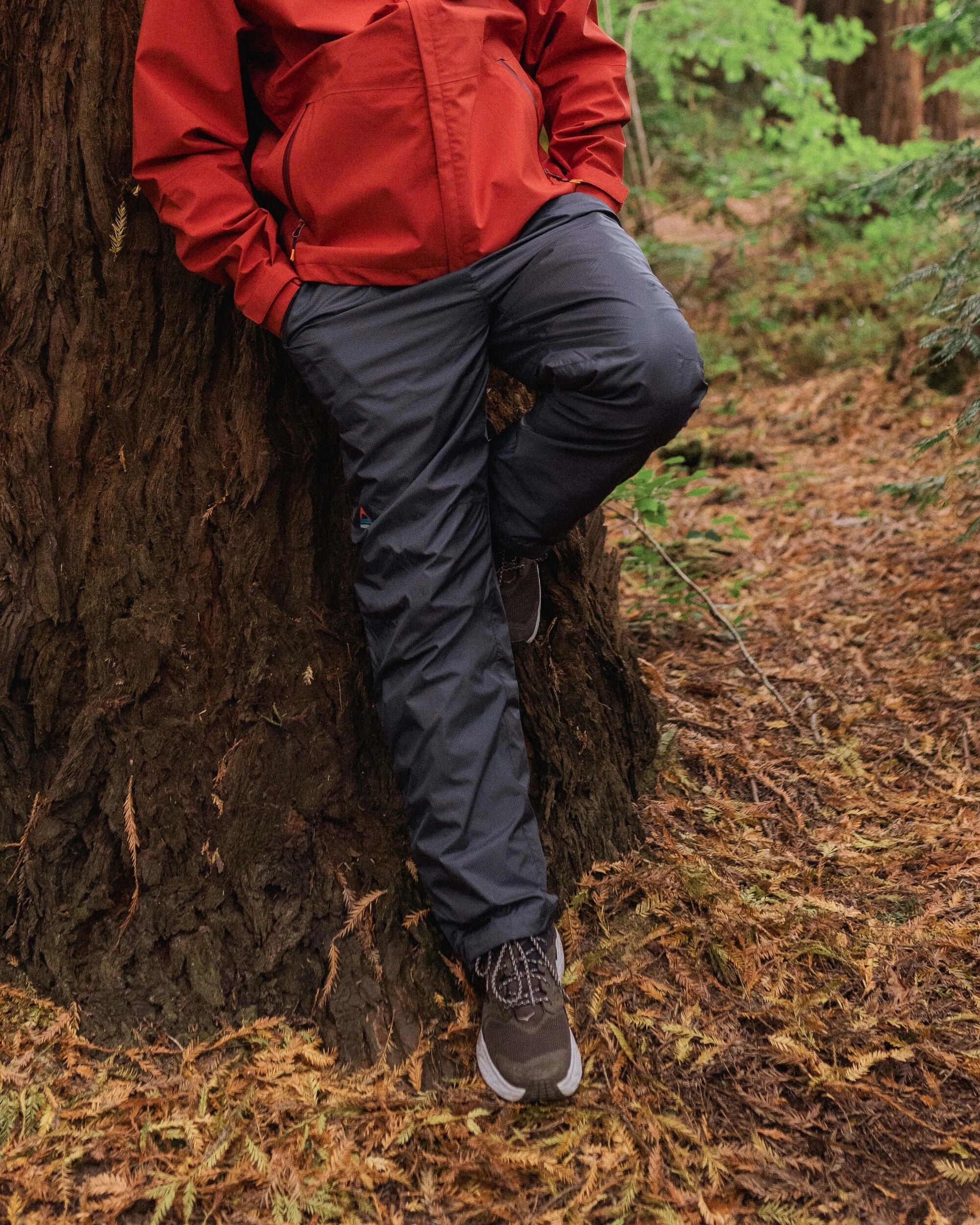 Gusto Recycled Windshell Trouser - Charcoal