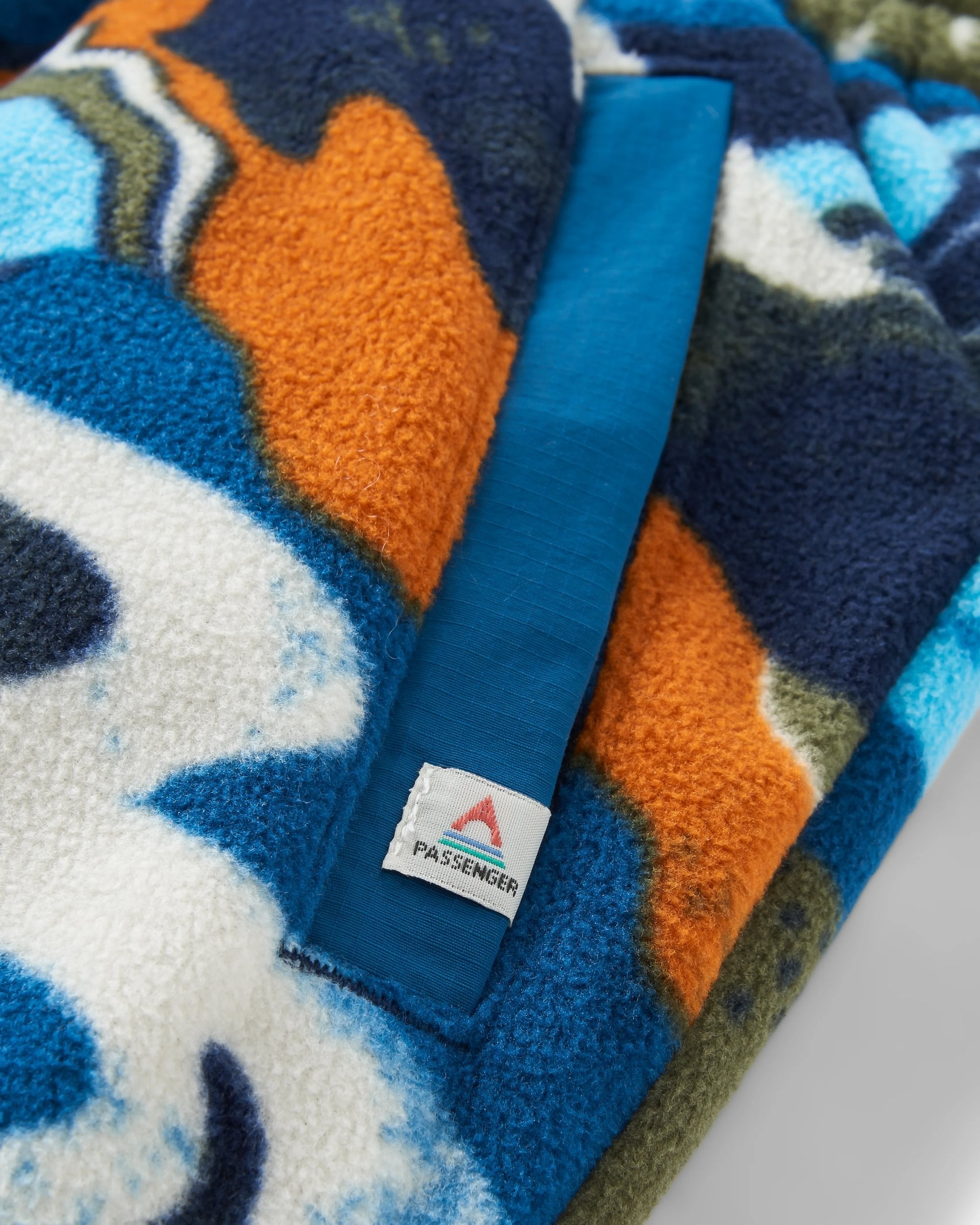 Ace Recycled Polar Fleece Joggers - Adventure Tidal Blue