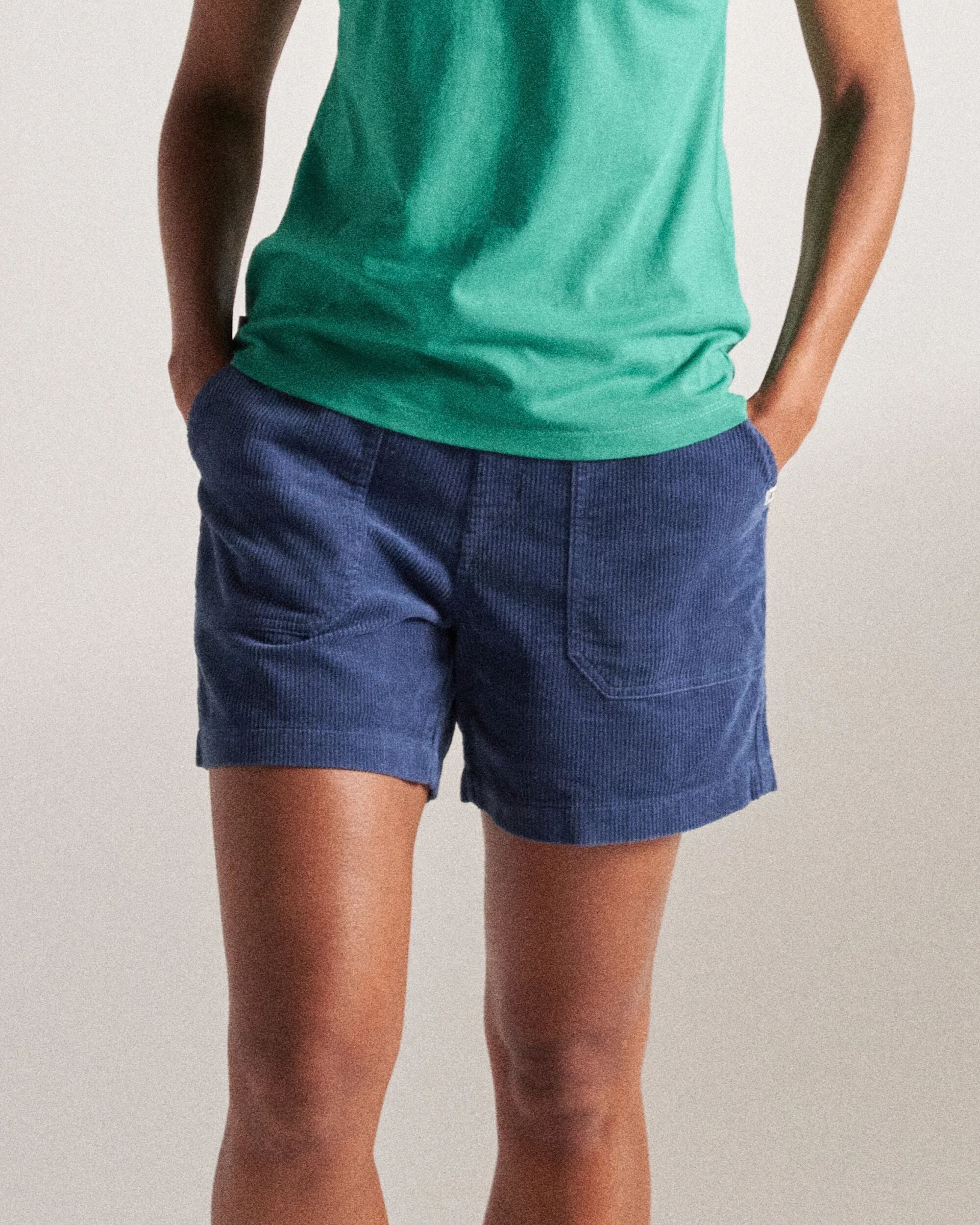 Avian Organic Cord Short - Dark Denim