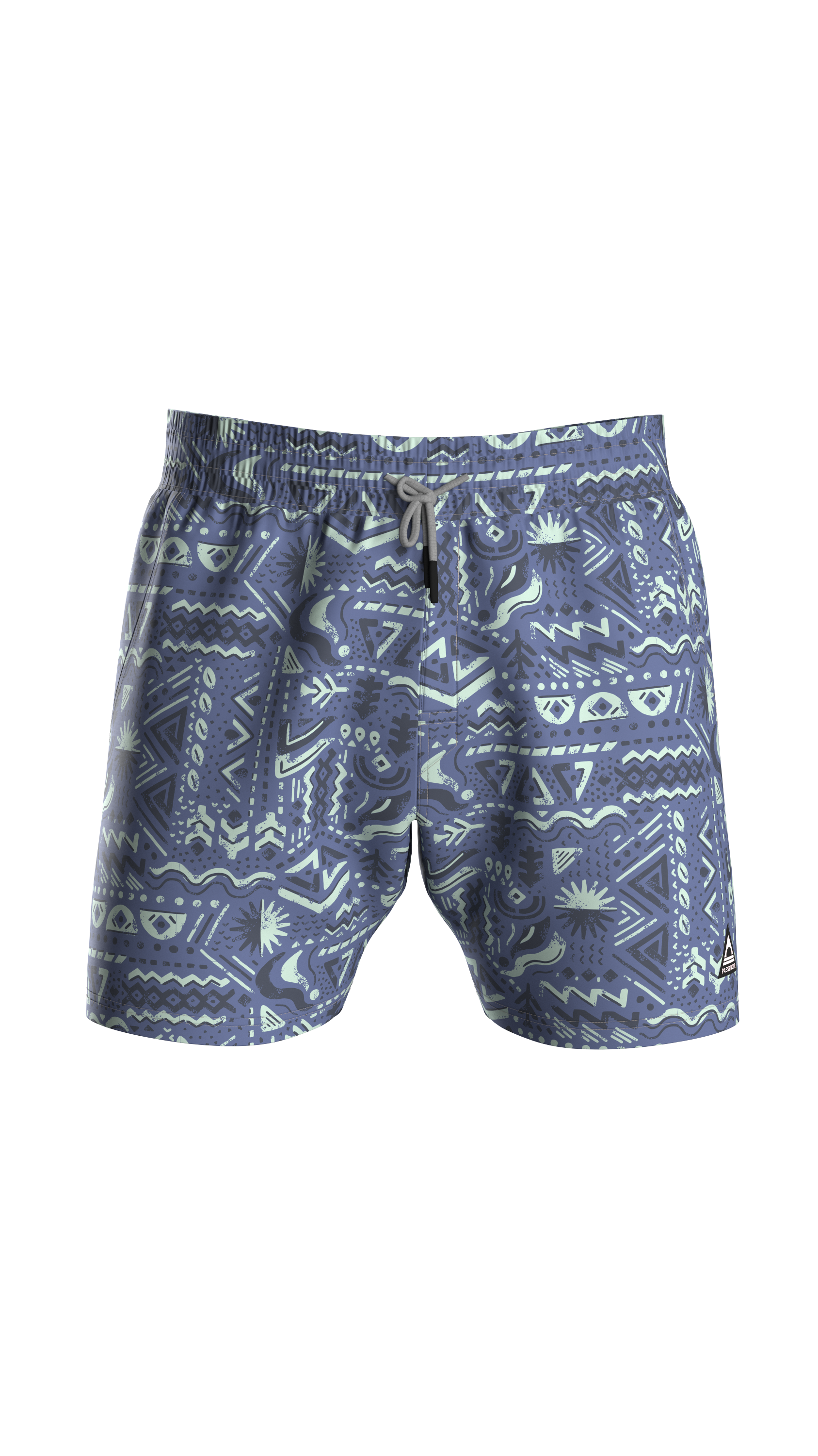 Drifter NetPlus® Beach Linerless Short - Elemental Geo Purple Indigo