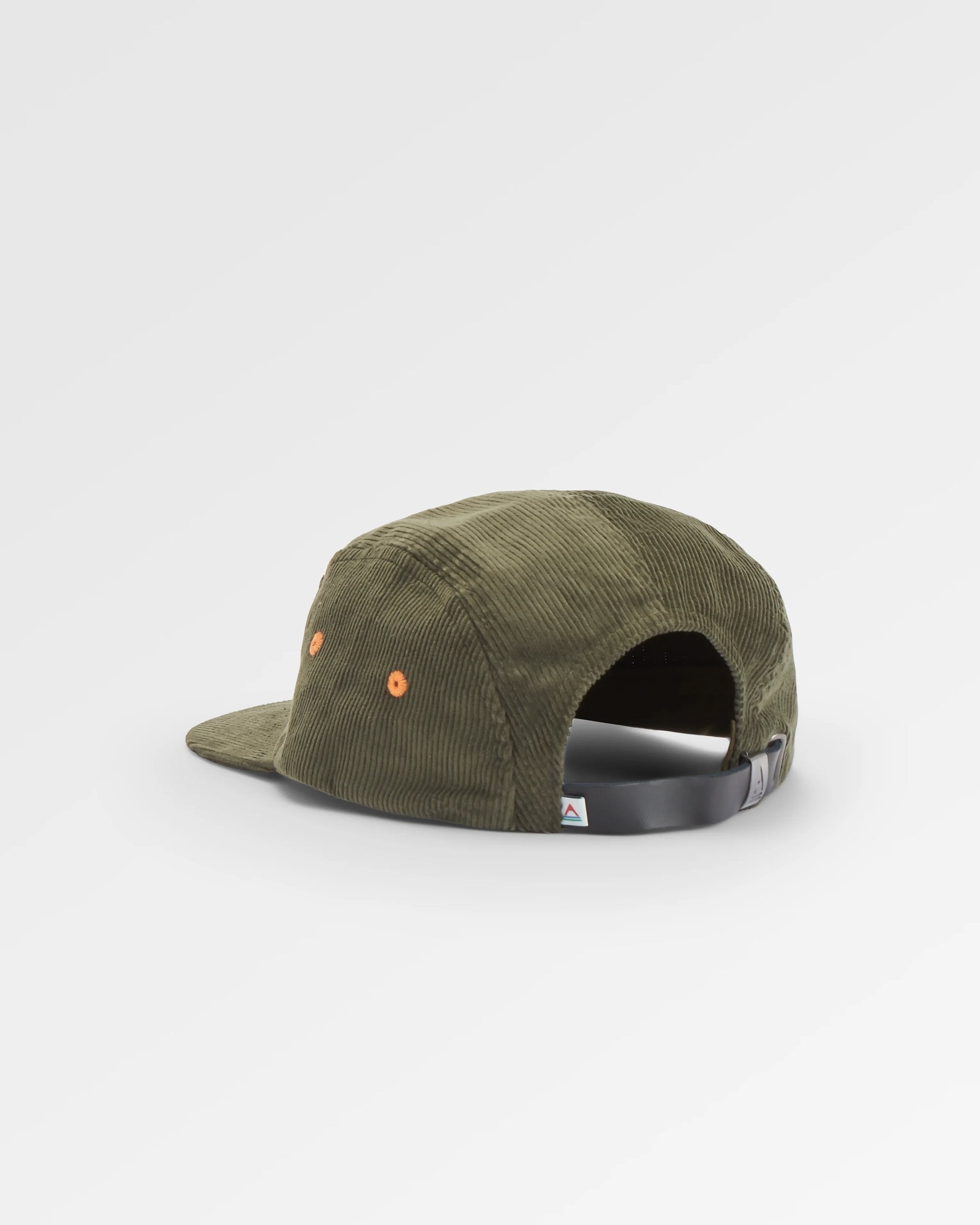 Fixie Recycled Cord 5 Panel Cap - Khaki