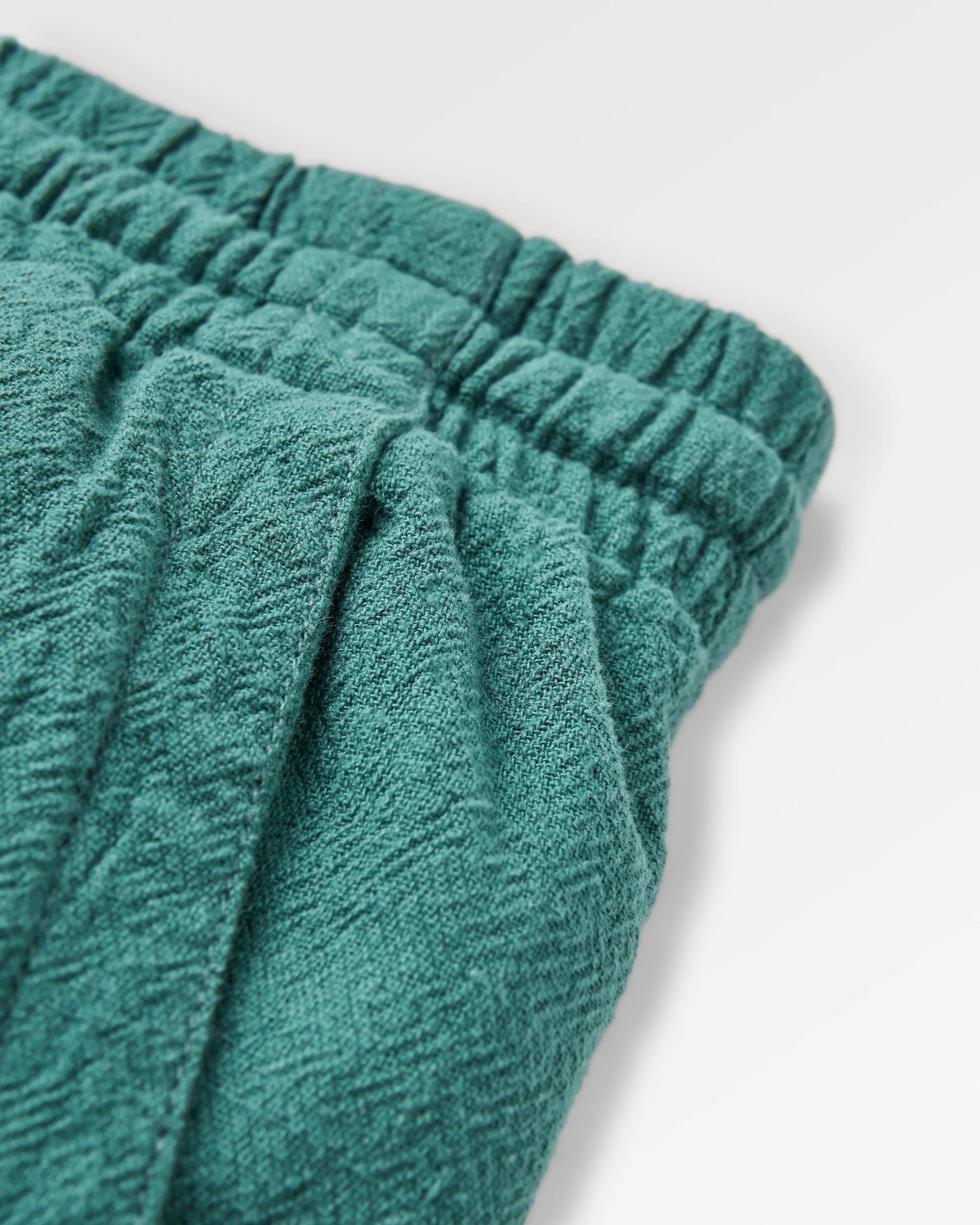 Drifter Cotton Linen Blend Short - Deep Ocean