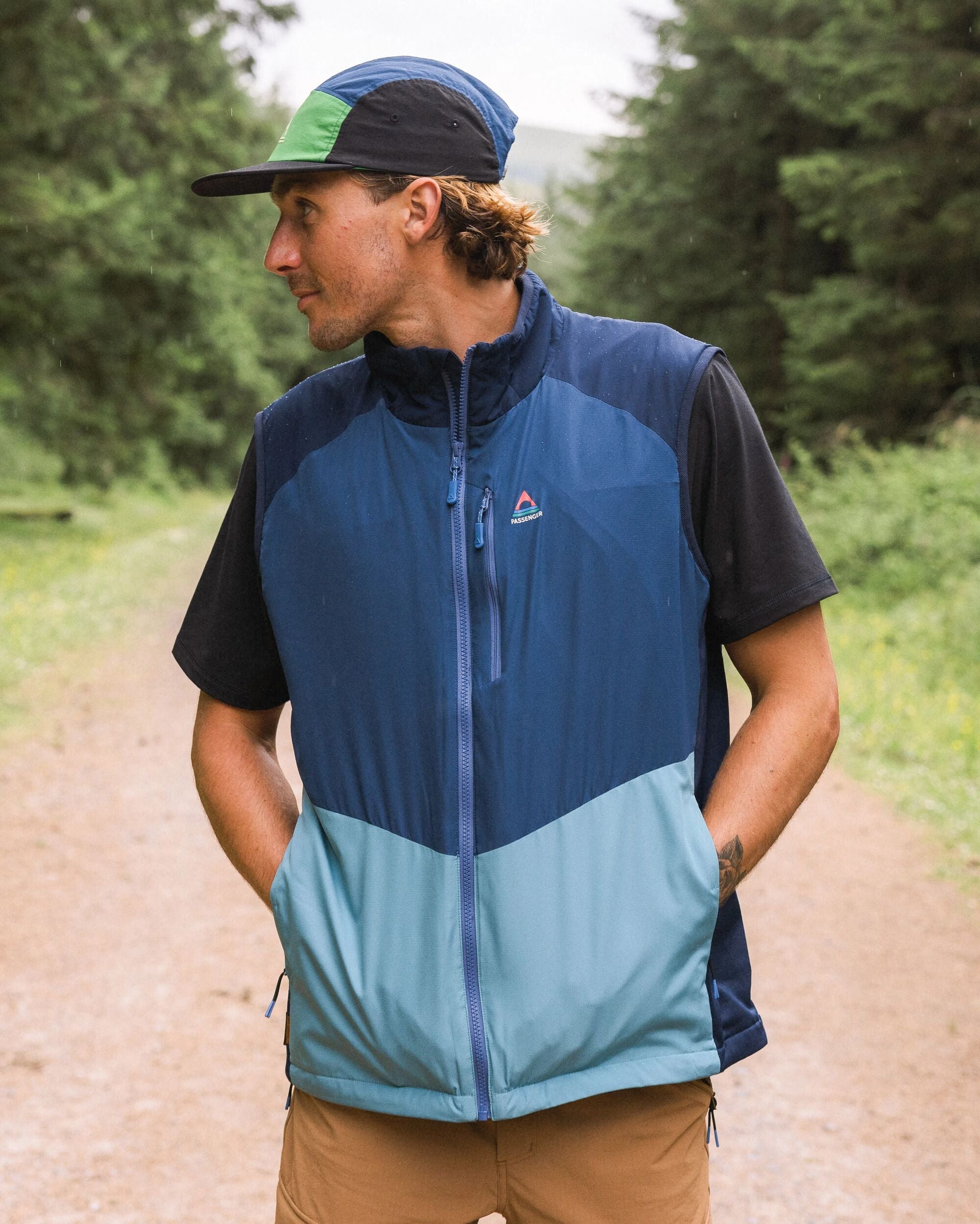 Daybreak Lightweight Recycled Thermore® Insulated Gilet - Rich Navy/Dark Denim/Arctic