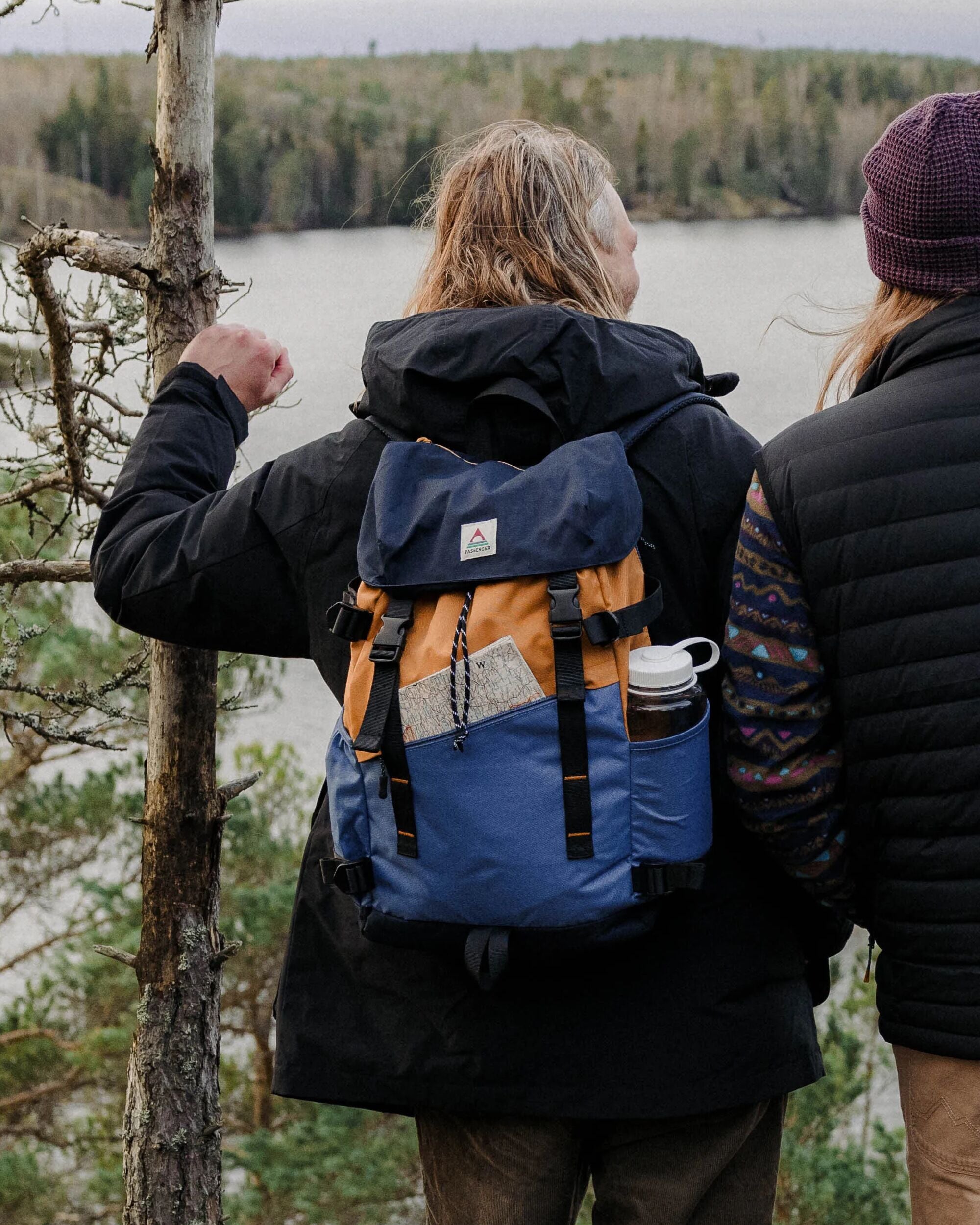 Boondocker Recycled 26L Backpack - Honey/Dark Denim/Rich Navy