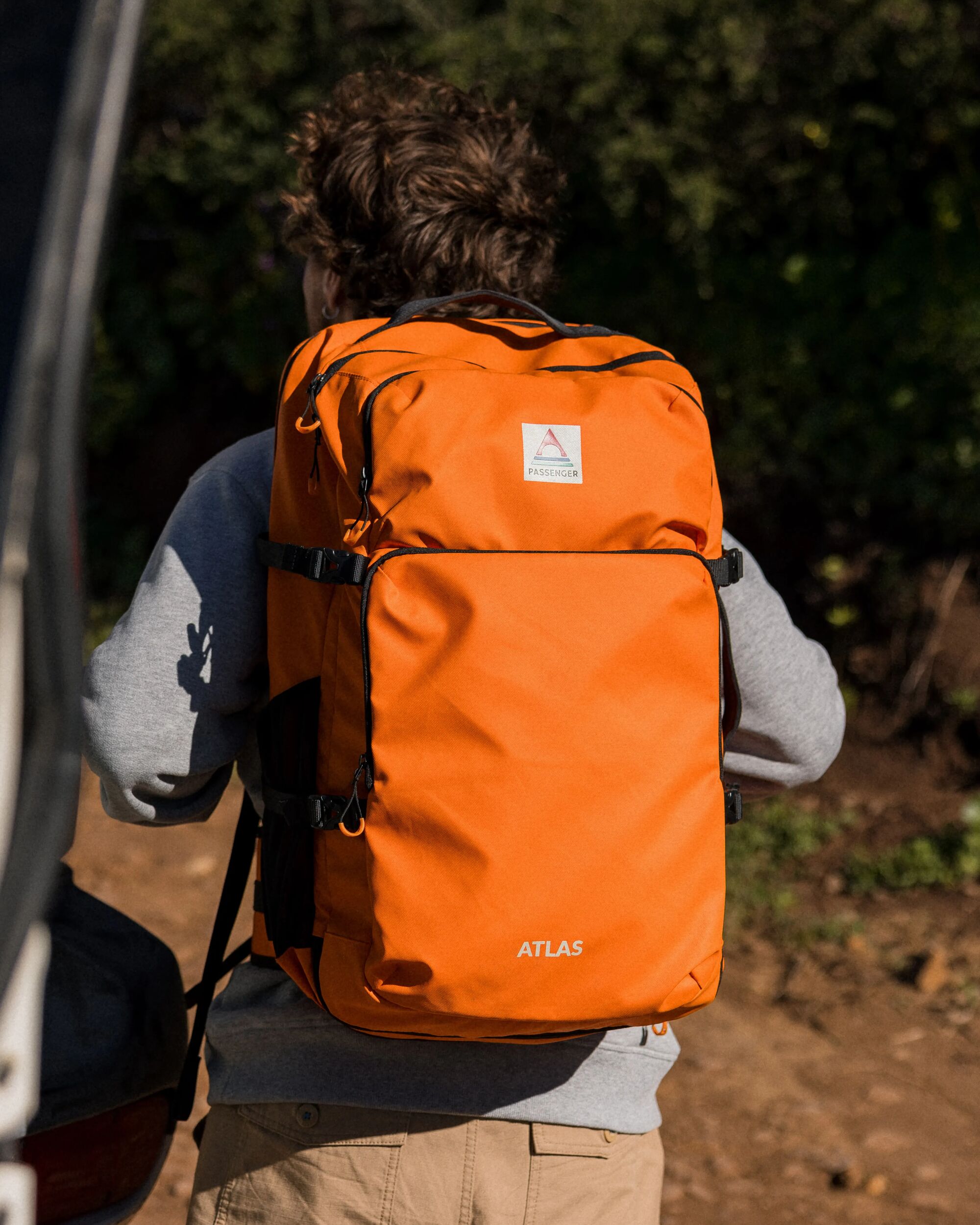 Atlas Backpack Duffel - Sunrise Orange