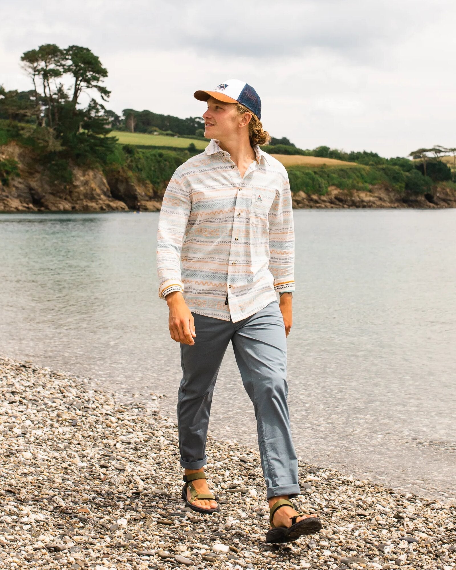 365 Light Organic Trouser - Storm Grey