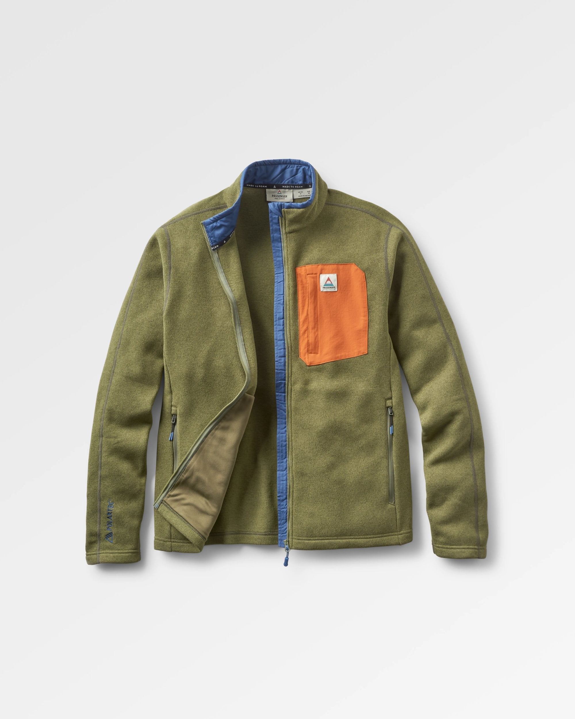 Hudson Recycled Polartec® Fleece - Khaki