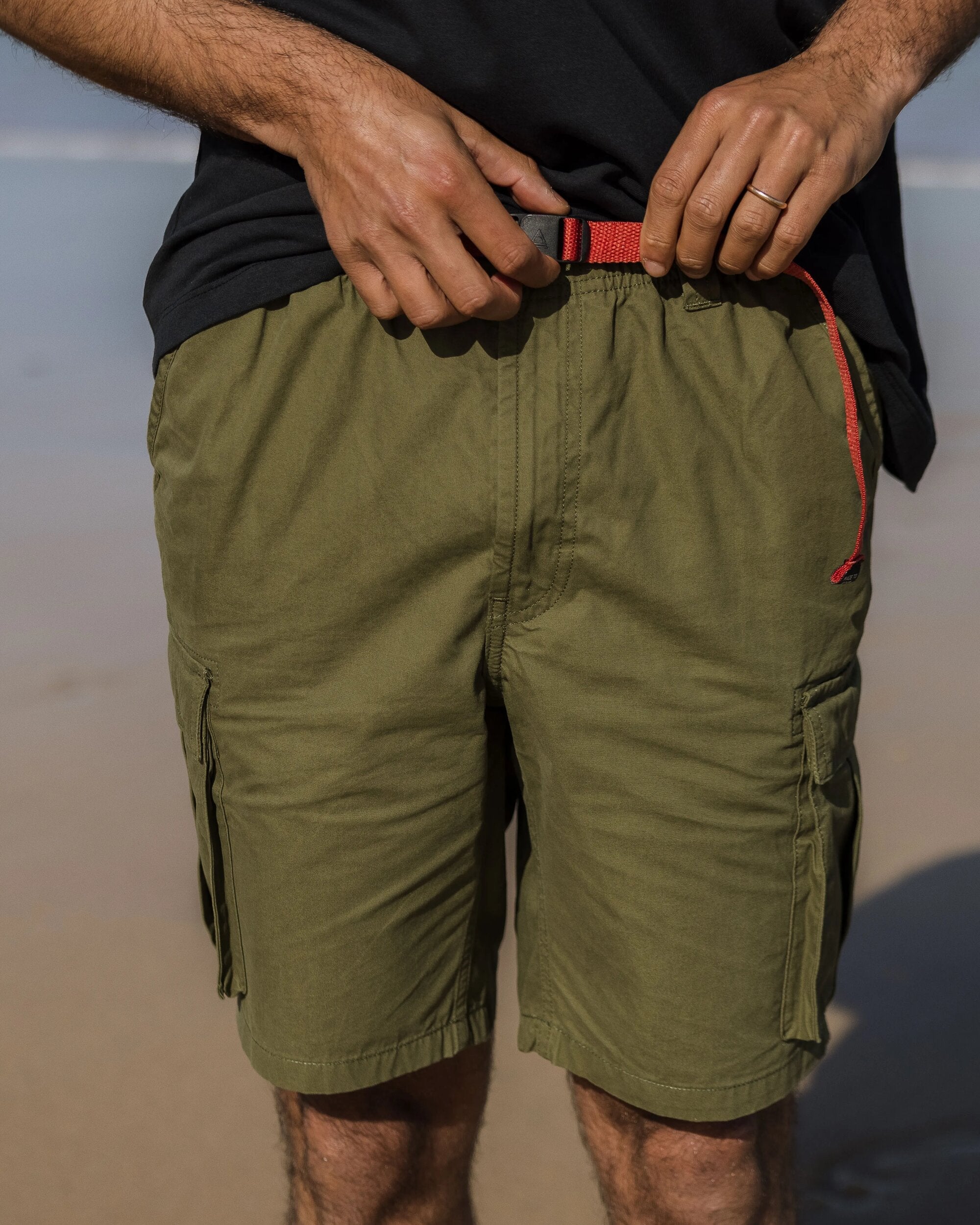 Adventurer Cargo Cotton Short - Khaki