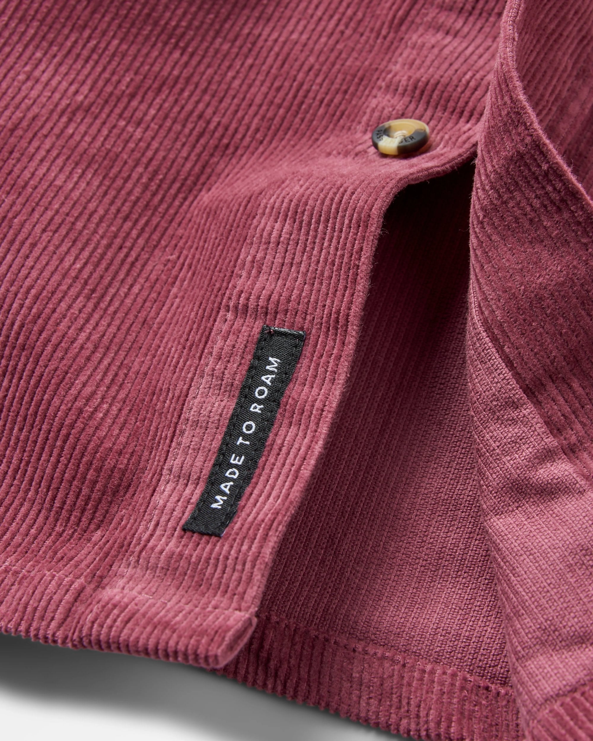 Backcountry Corduroy Shirt - Crushed Berry