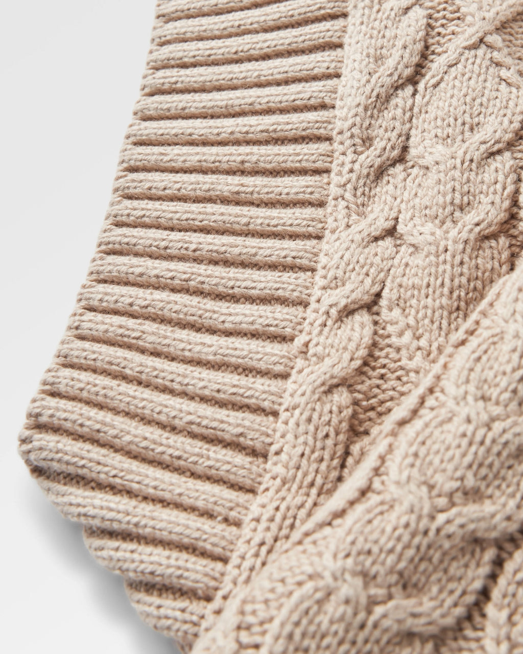 Homely Knitted Cardigan - Simply Taupe