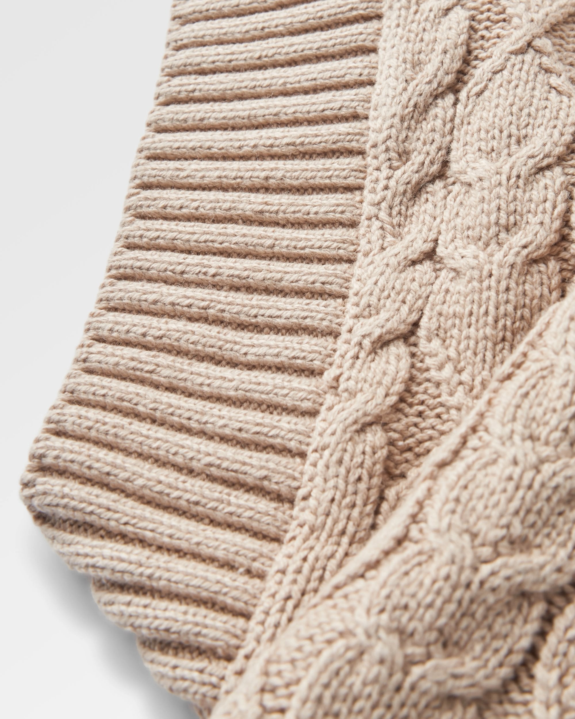 Homely Knitted Cardigan - Simply Taupe