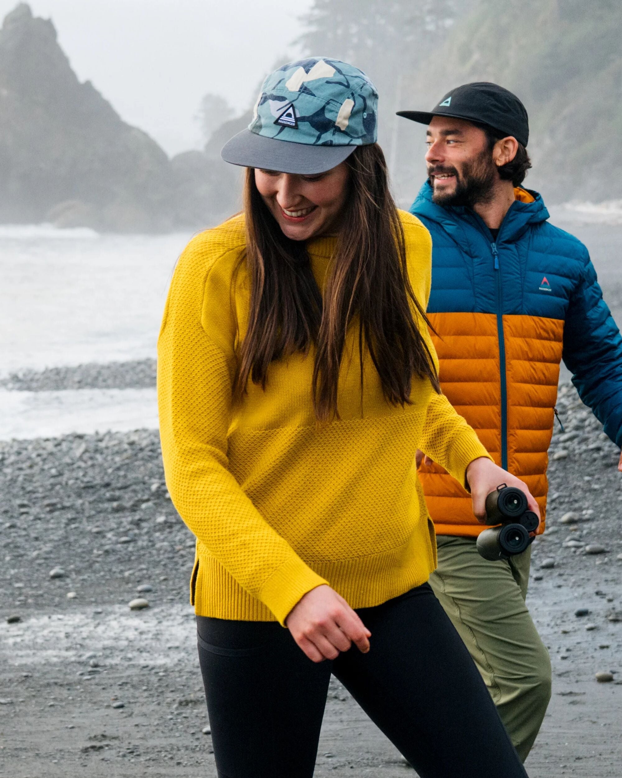 Cove Organic Cotton Knitted Jumper - Heritage Yellow