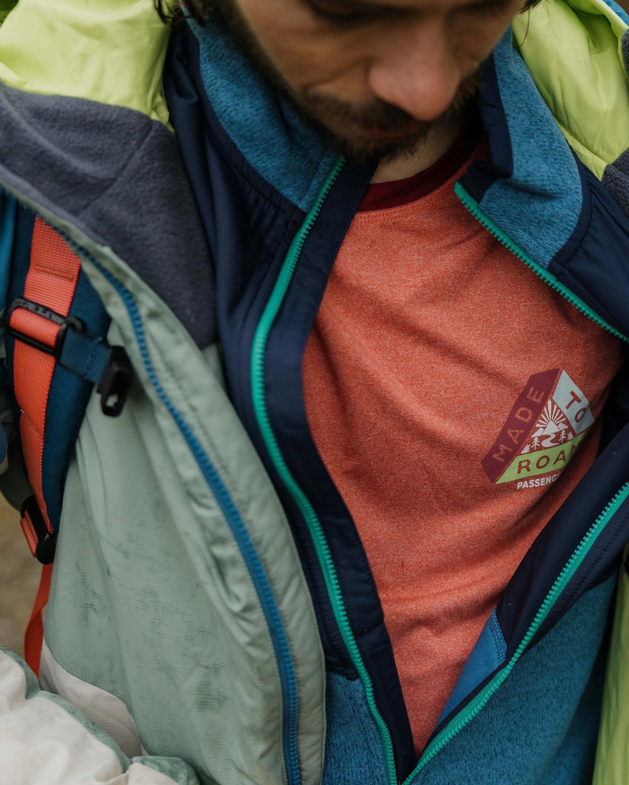 Daybreak Lightweight Recycled Thermore® Insulated Jacket - Pistachio/Blue Steel