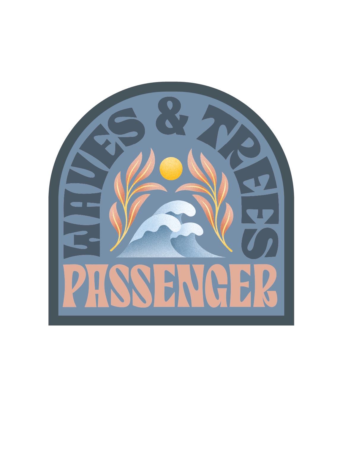 Dawning Patch - Faded Denim