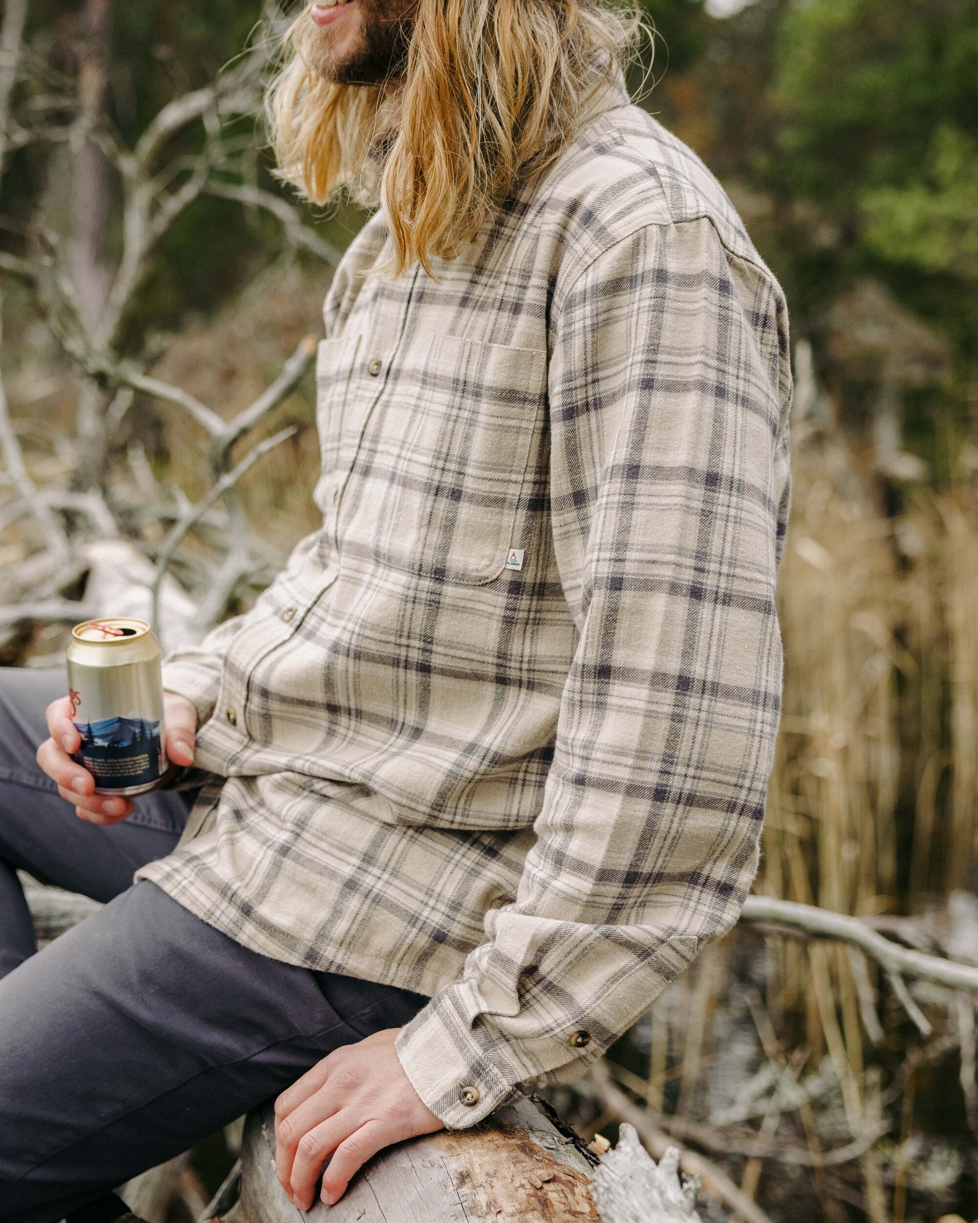 Backcountry Check Shirt - Oatmeal Check