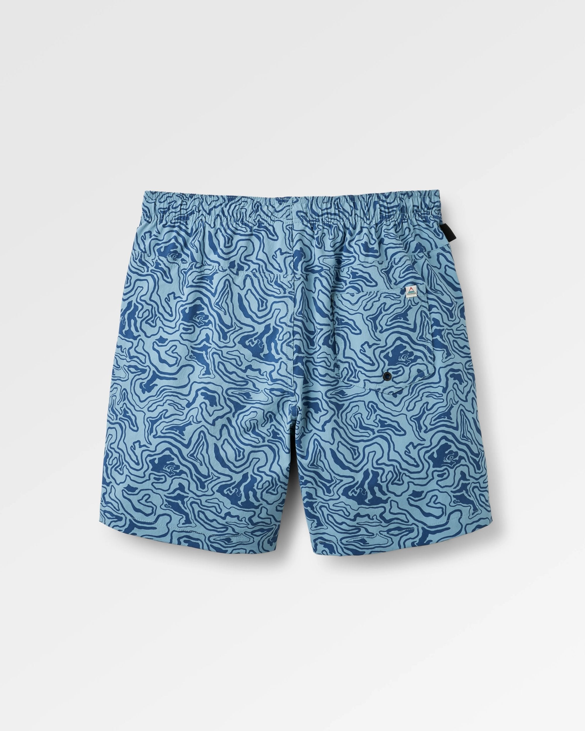Drifter NetPlus® Swim Lined Short - Strata Swirl Arctic