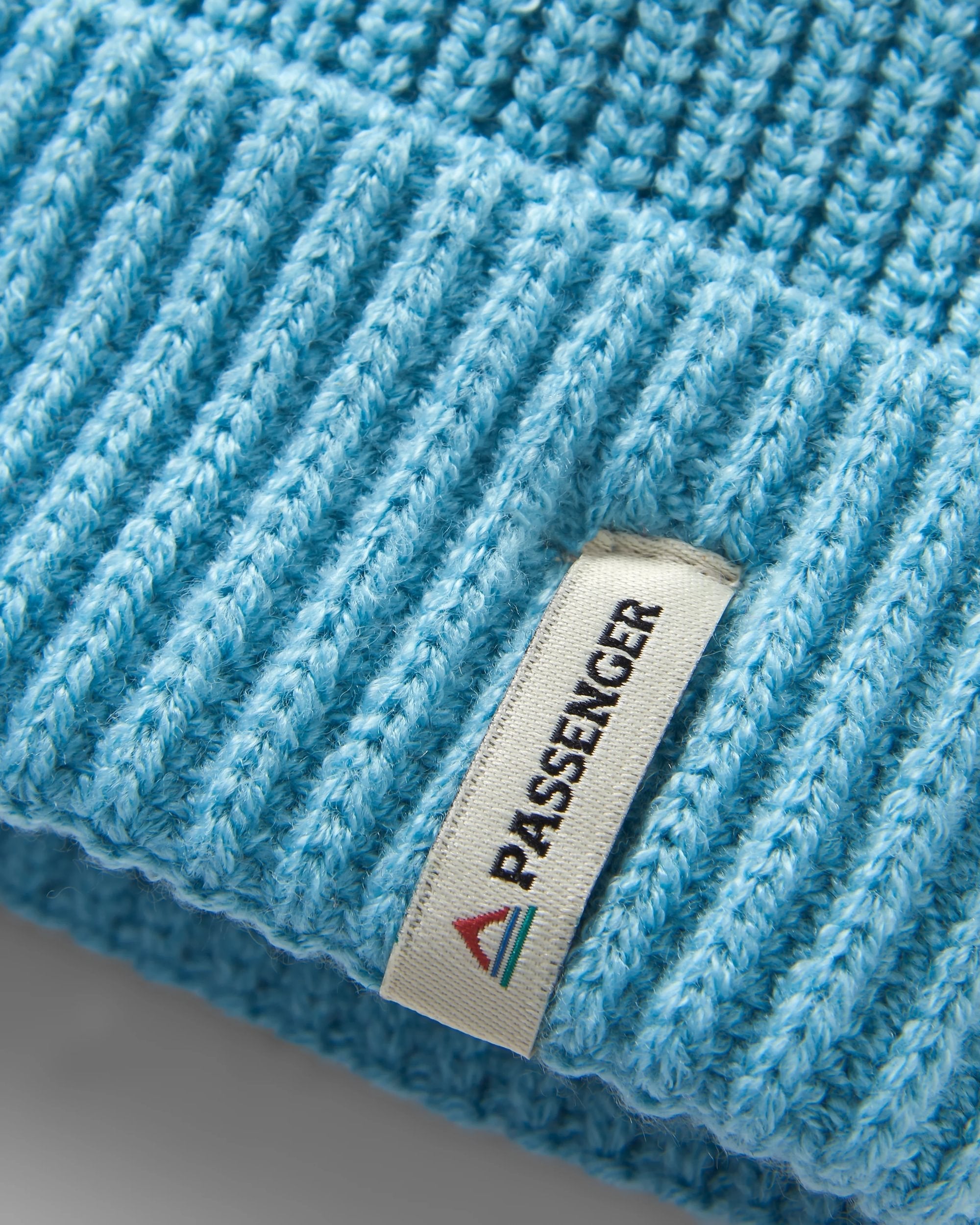 Compass Recycled Beanie - Retro Blue