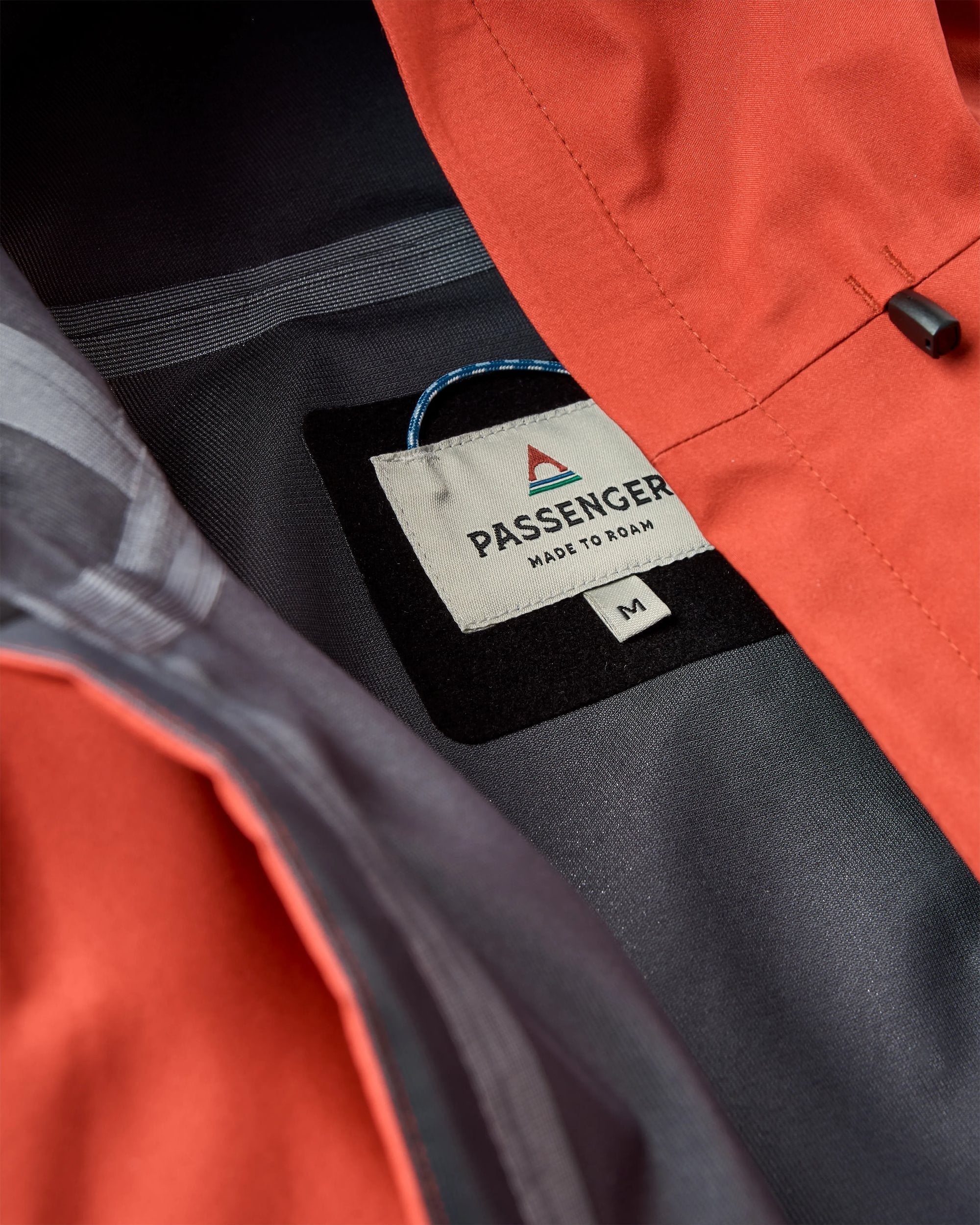 Five Season Recycled Waterproof Jacket - Red Ochre