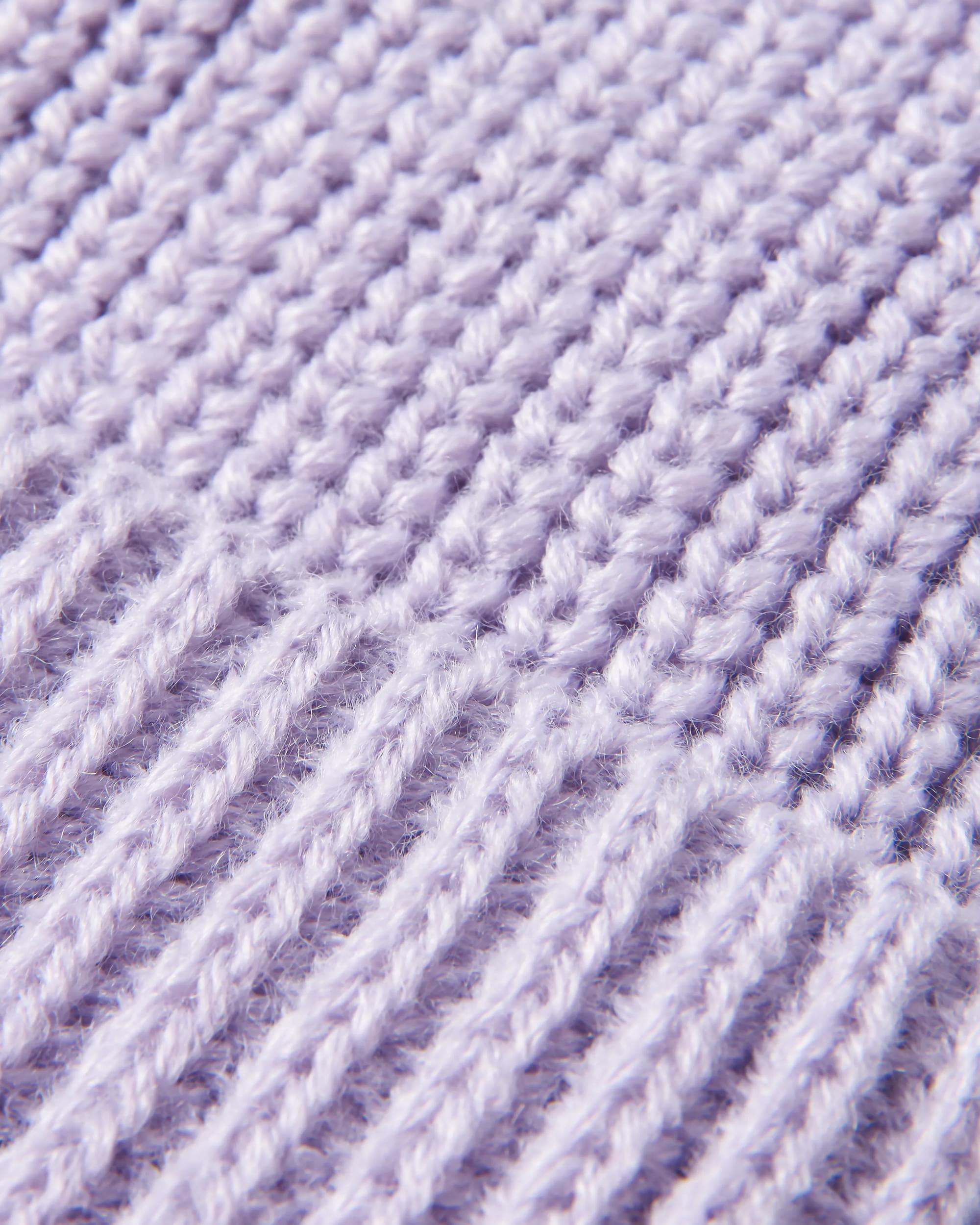 Compass Recycled Beanie - Lilac Mist