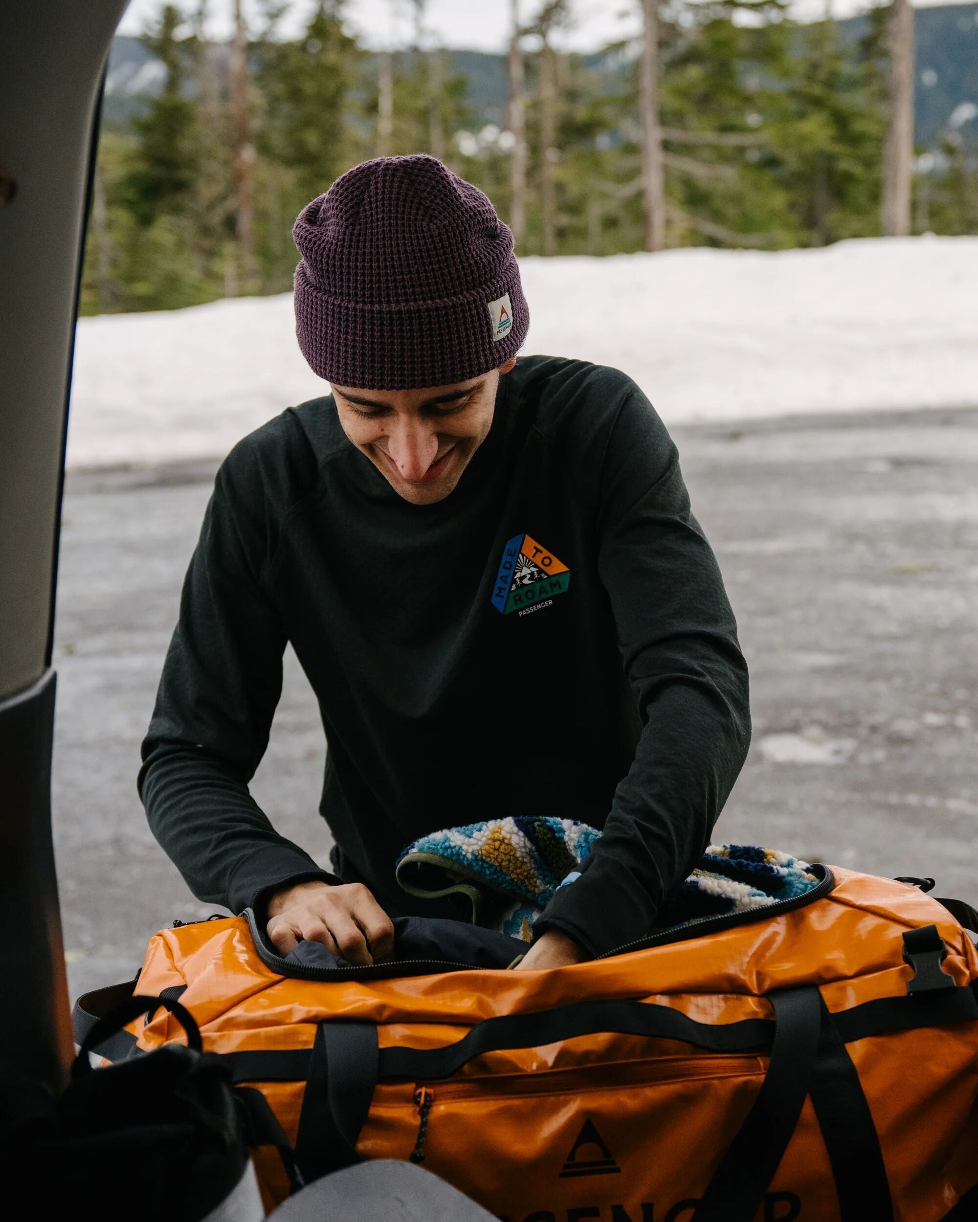 Alpine Recycled Base Layer LS T-Shirt - Black