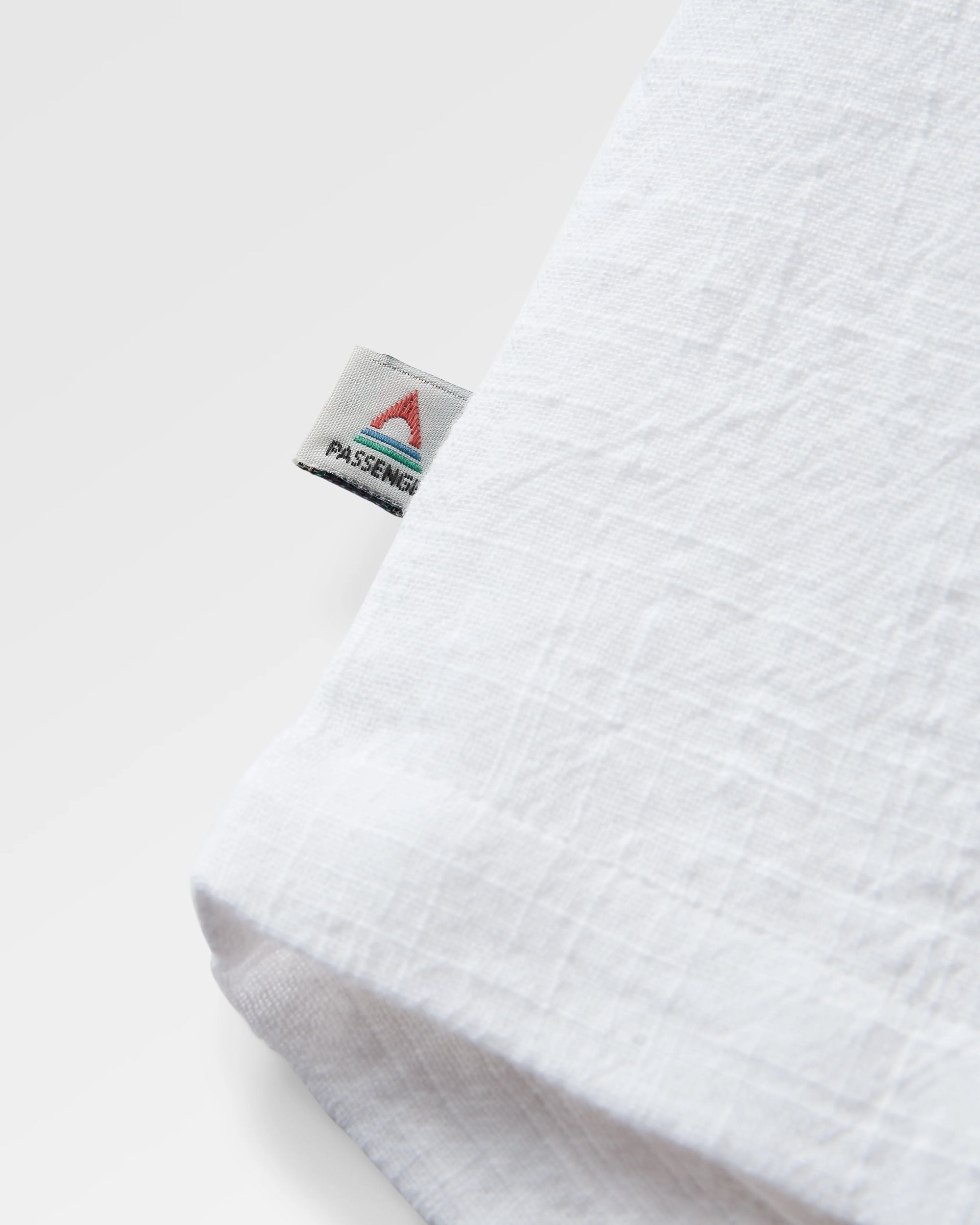 Flurry LS Woven Top - White