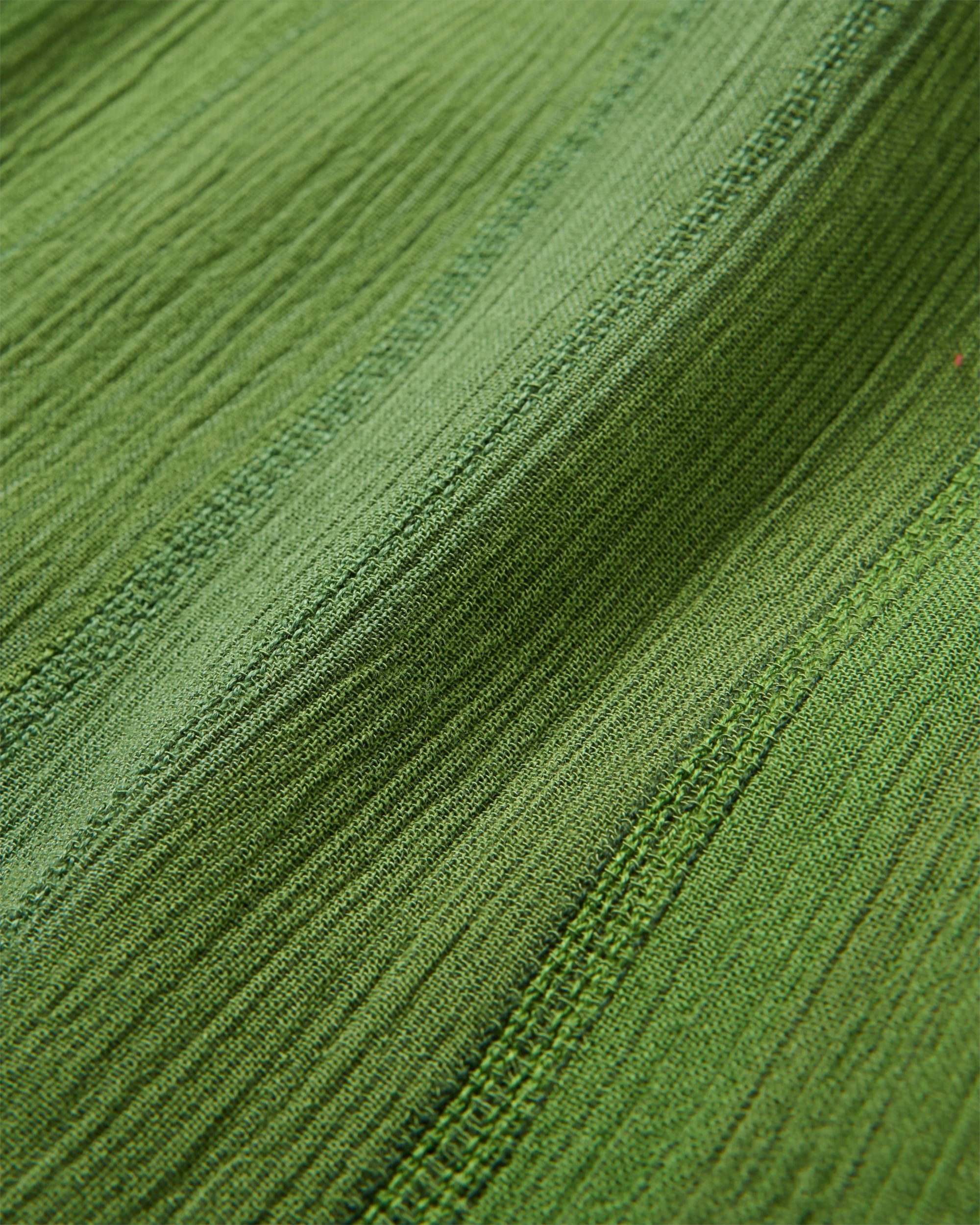 Daylily Loose Trouser - Stem Green Stripe