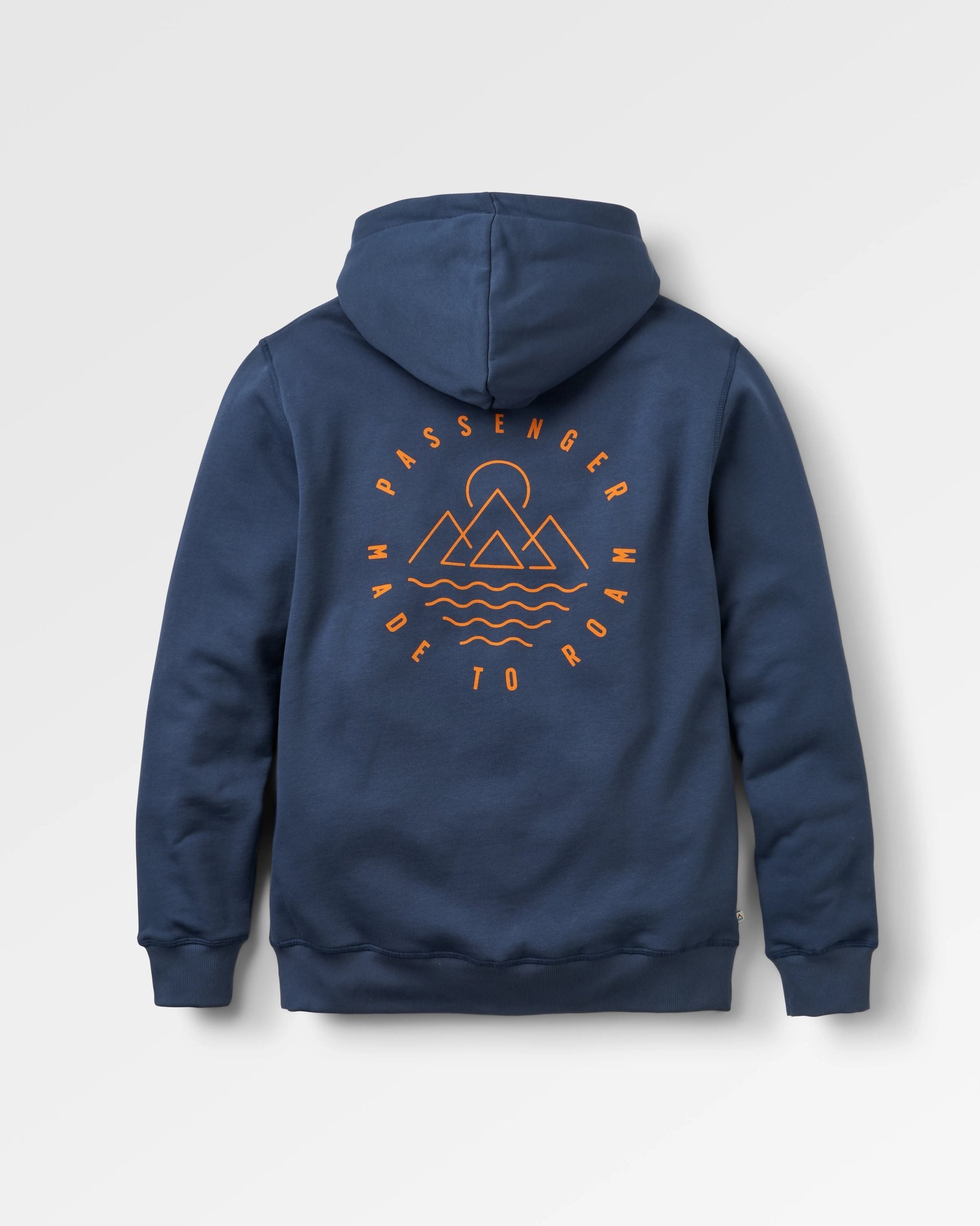 Escapism Recycled Cotton Hoodie - Rich Navy