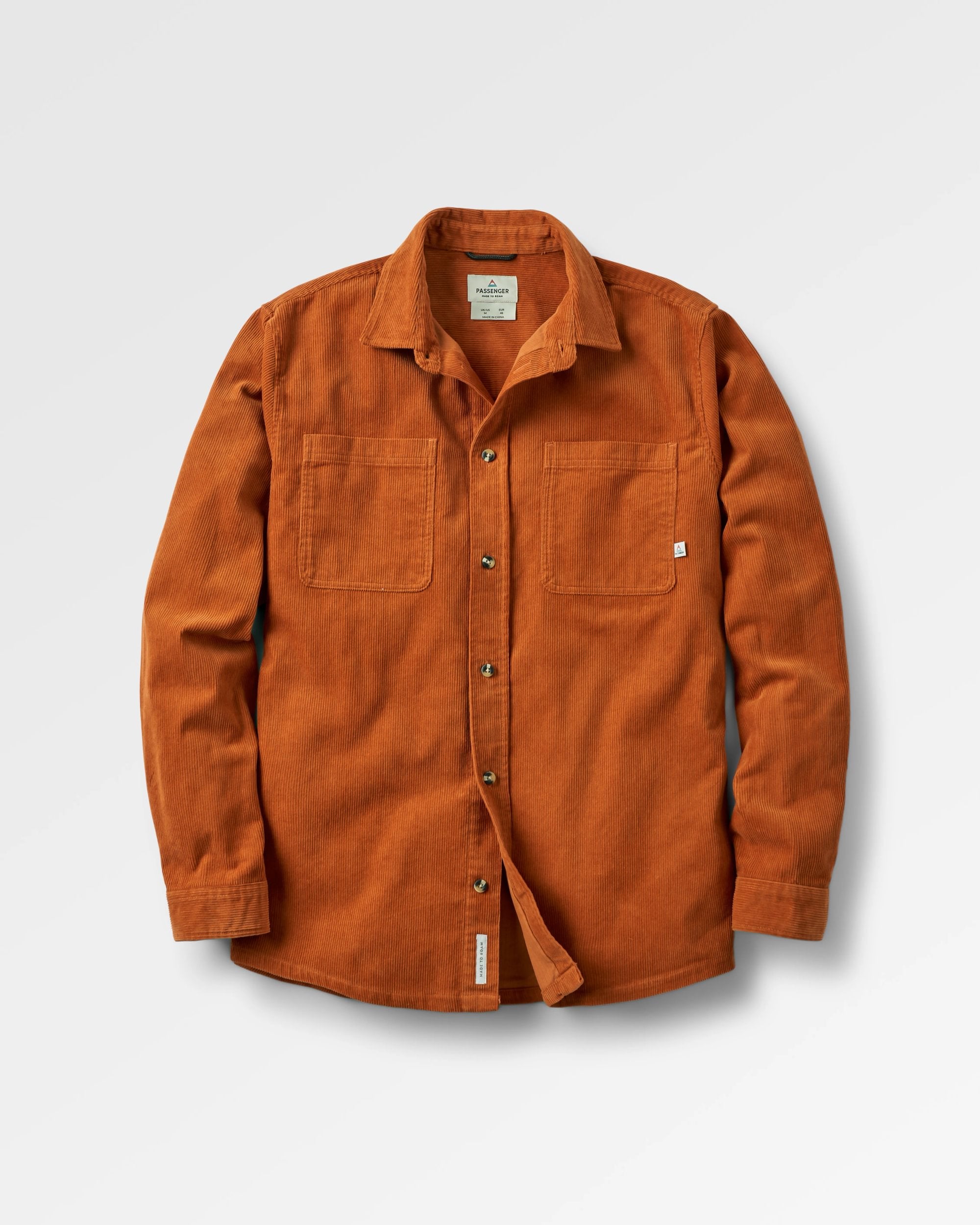 Backcountry Corduroy Shirt - Sunset Orange