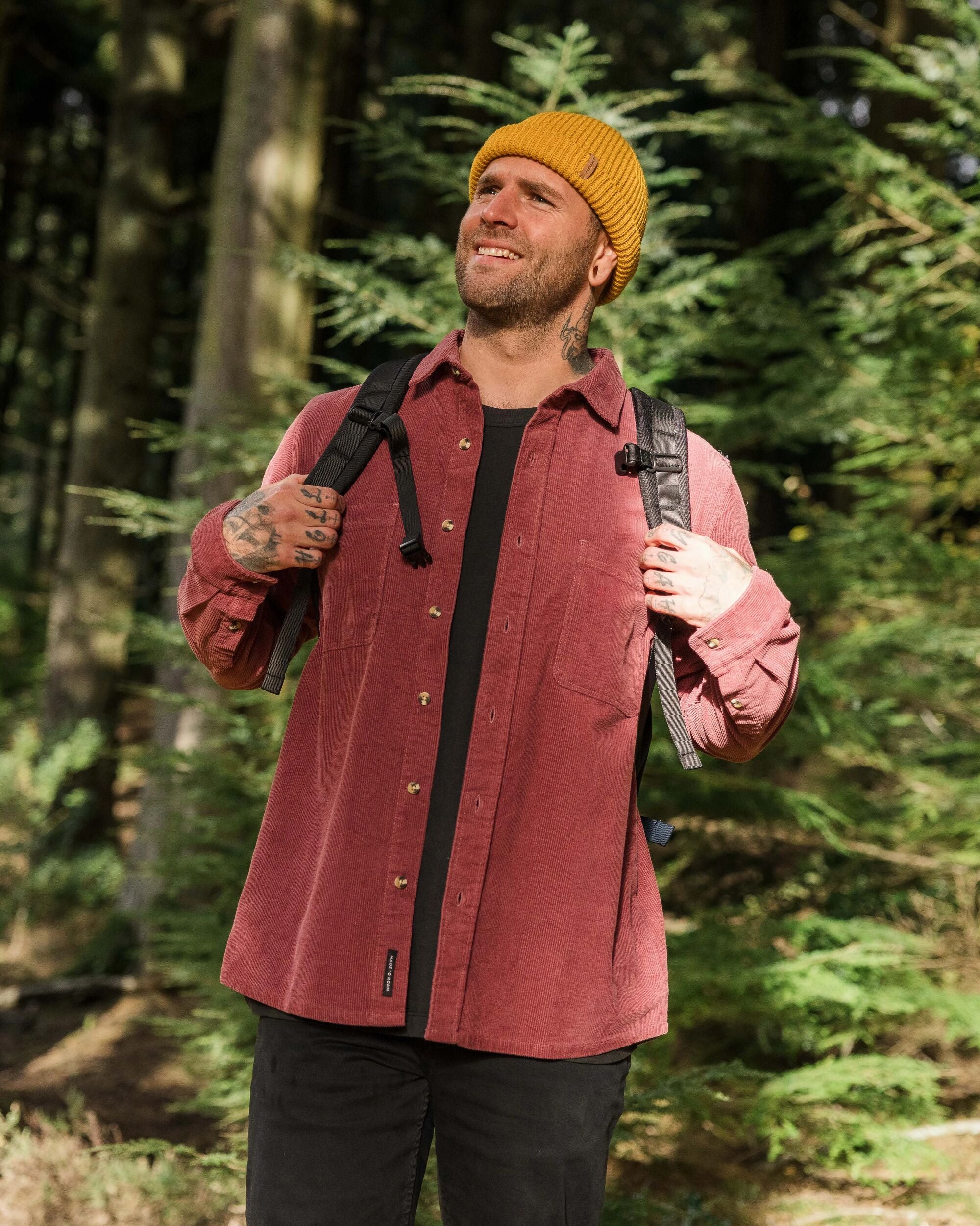 Backcountry Corduroy Shirt - Crushed Berry