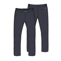 365 Trail Roll Up Trouser - Charcoal