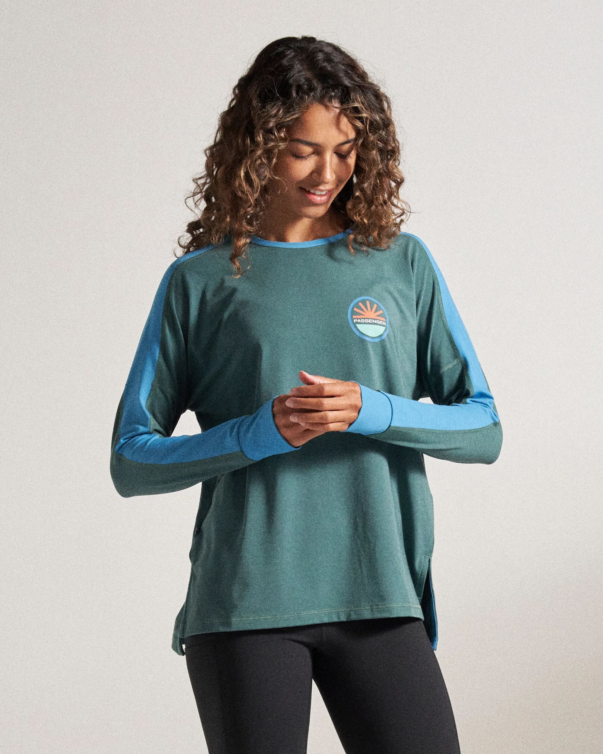 Chase The Light Drirelease® Active LS T-Shirt - Deep Ocean