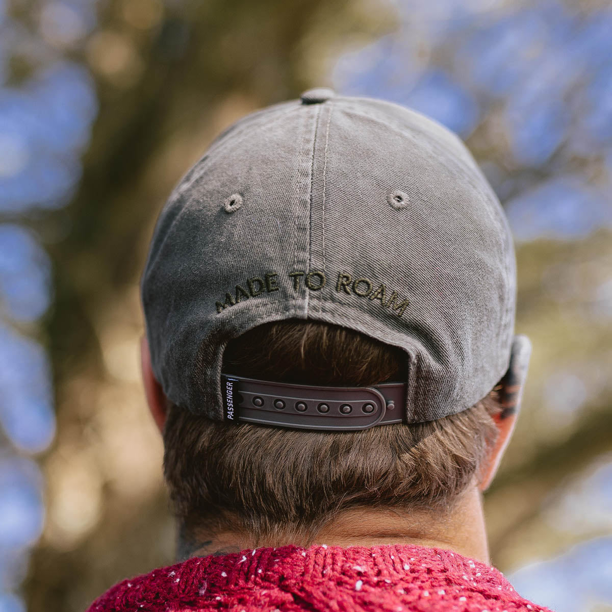 Hazy Recycled Cotton Snapback Cap - Faded Black