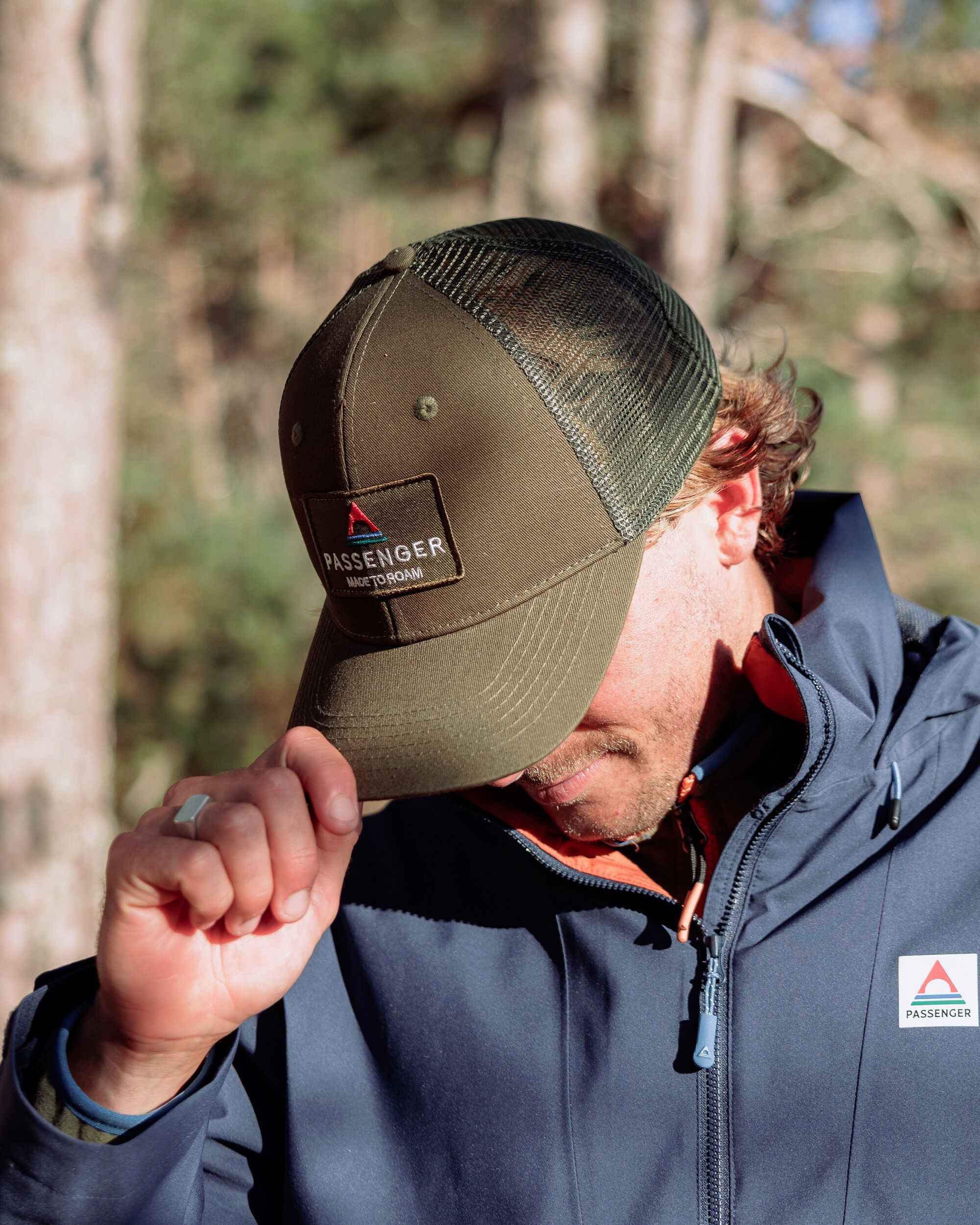 Core Organic Cotton Trucker Cap - Khaki