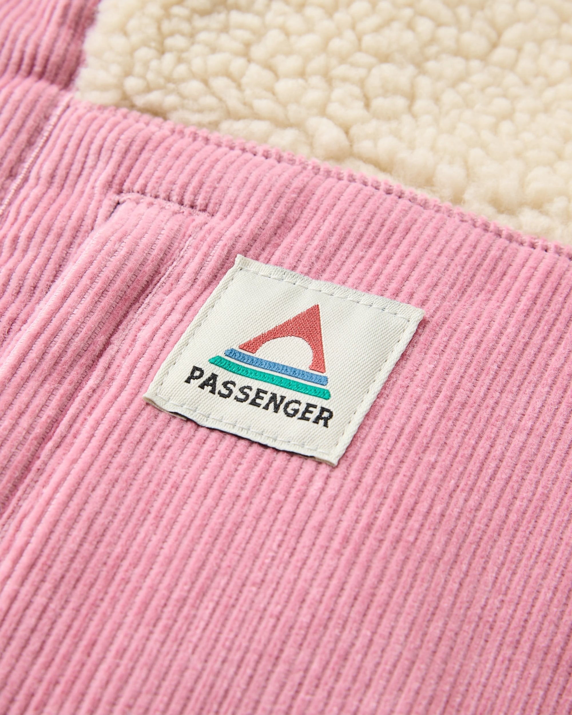 Clover Recycled Sherpa Hooded Fleece - Oat