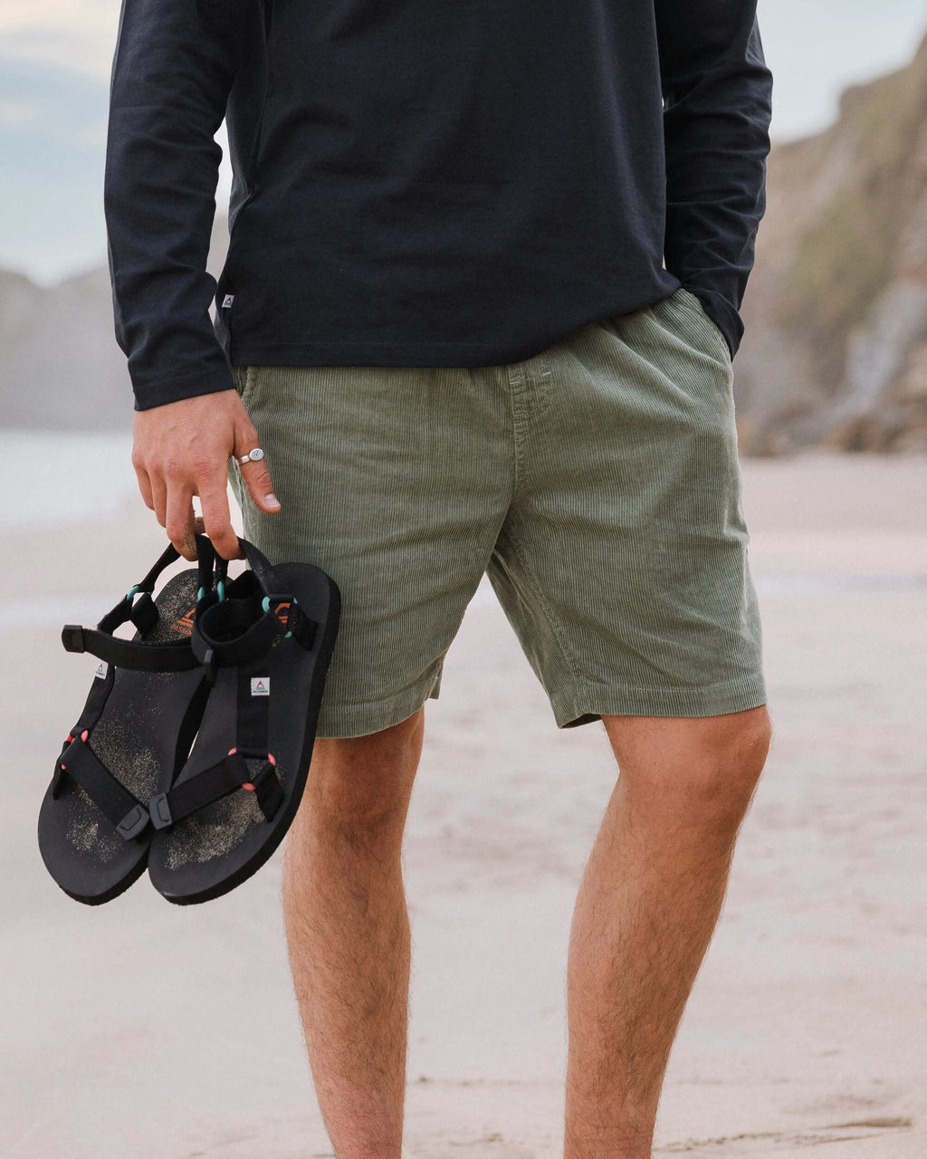 Drifter Cord Short - Pistachio