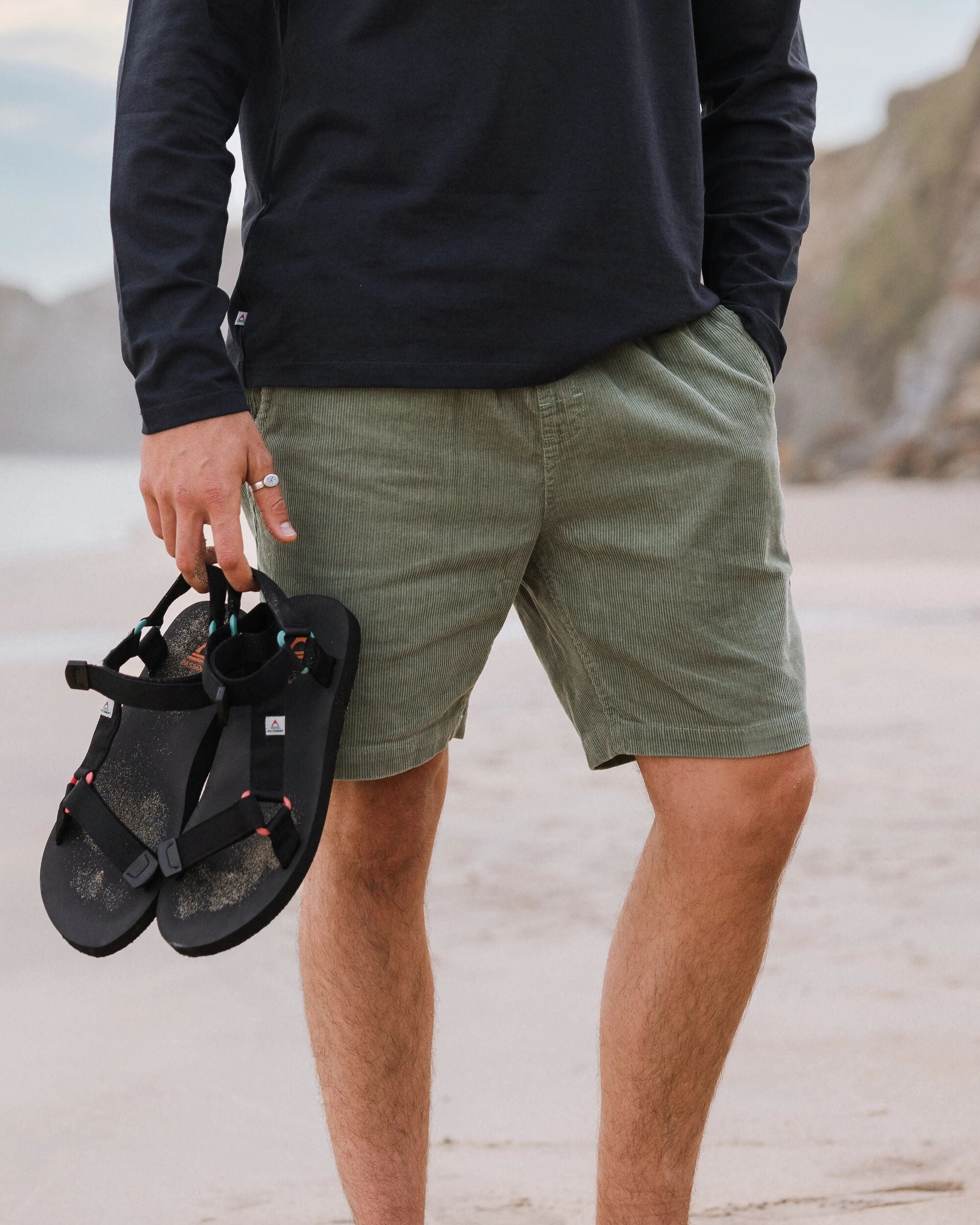Drifter Cord Short - Pistachio