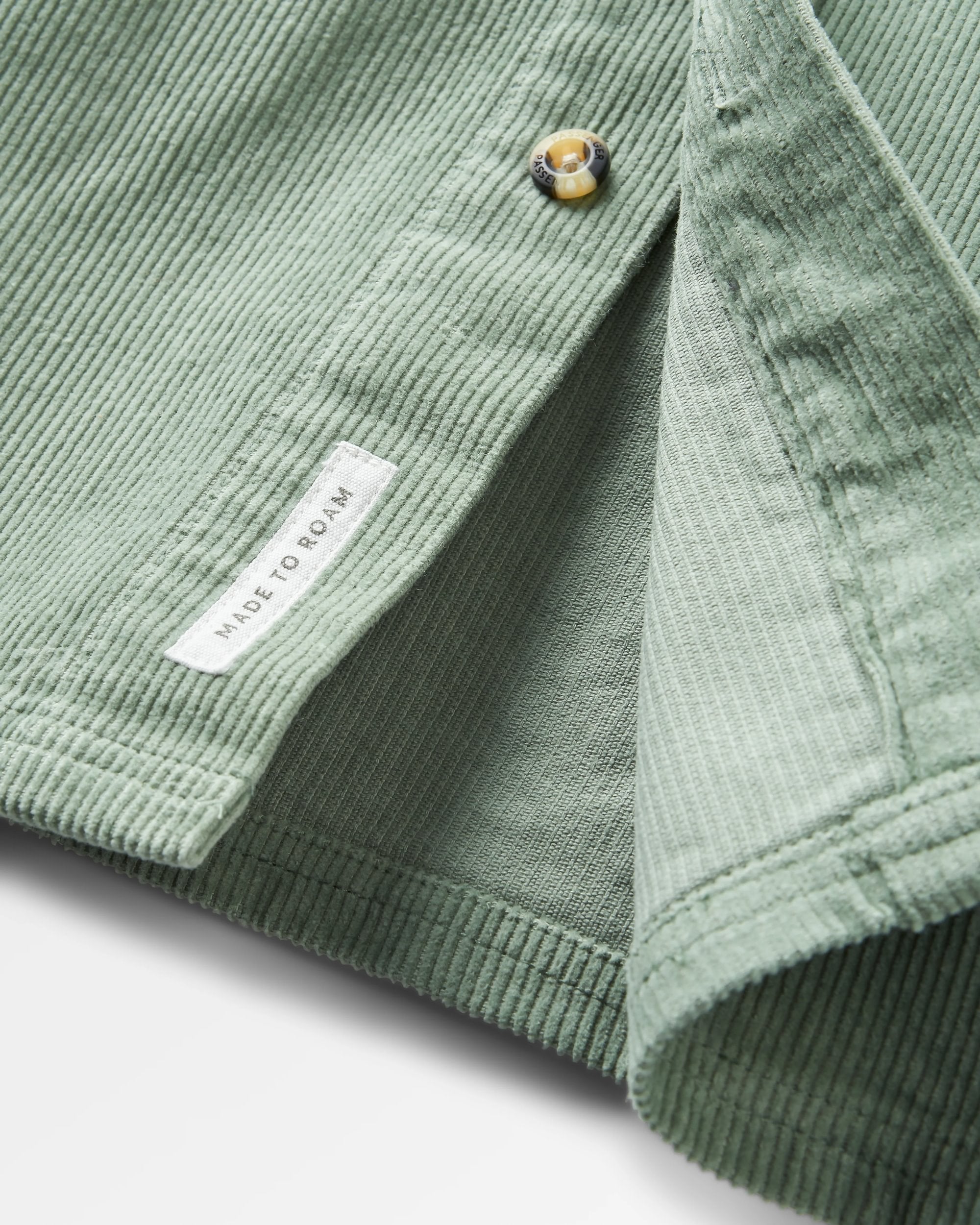 Backcountry Short Sleeve Cord Shirt - Pistachio