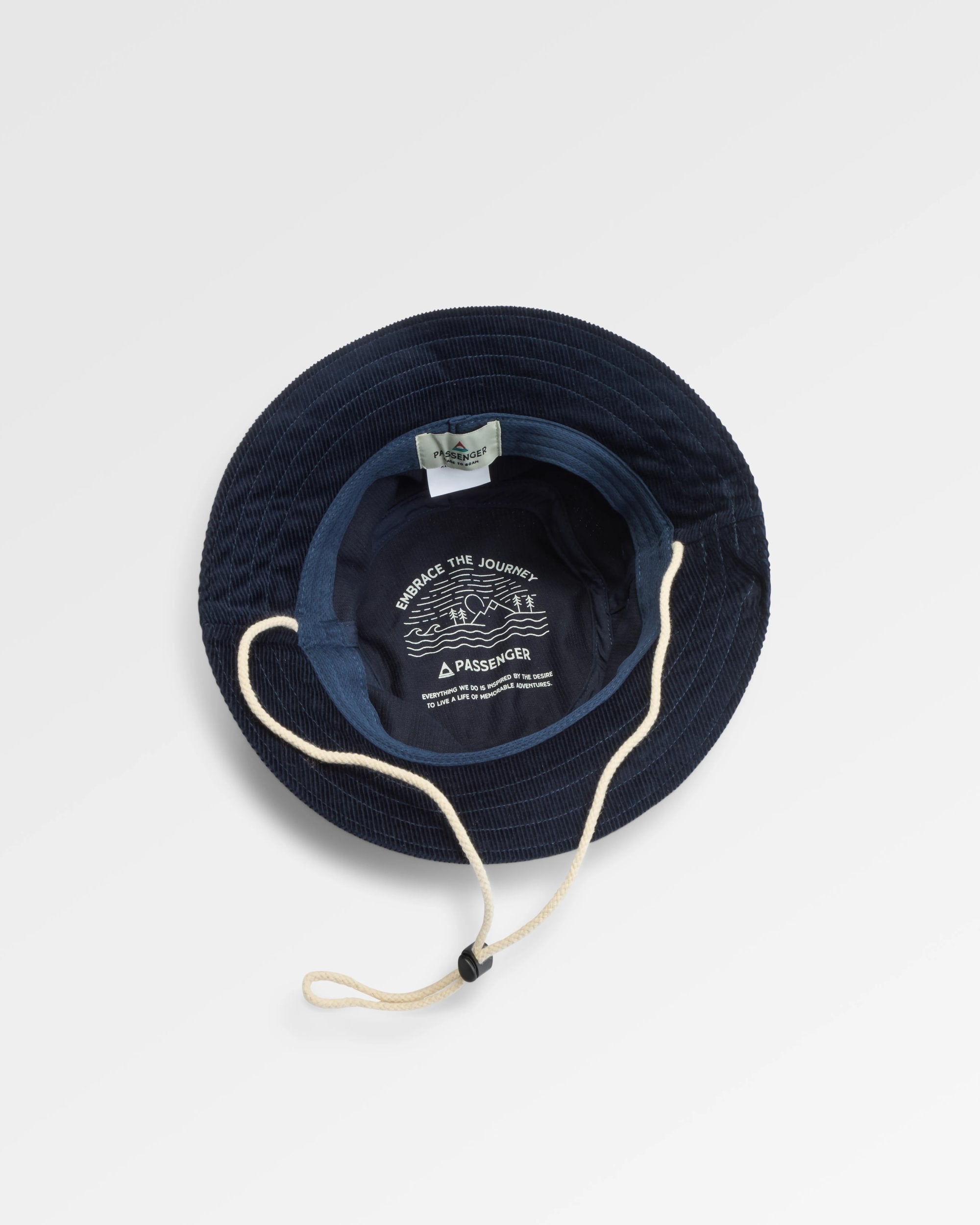 Forest Recycled Cord Bucket Hat - Deep Navy