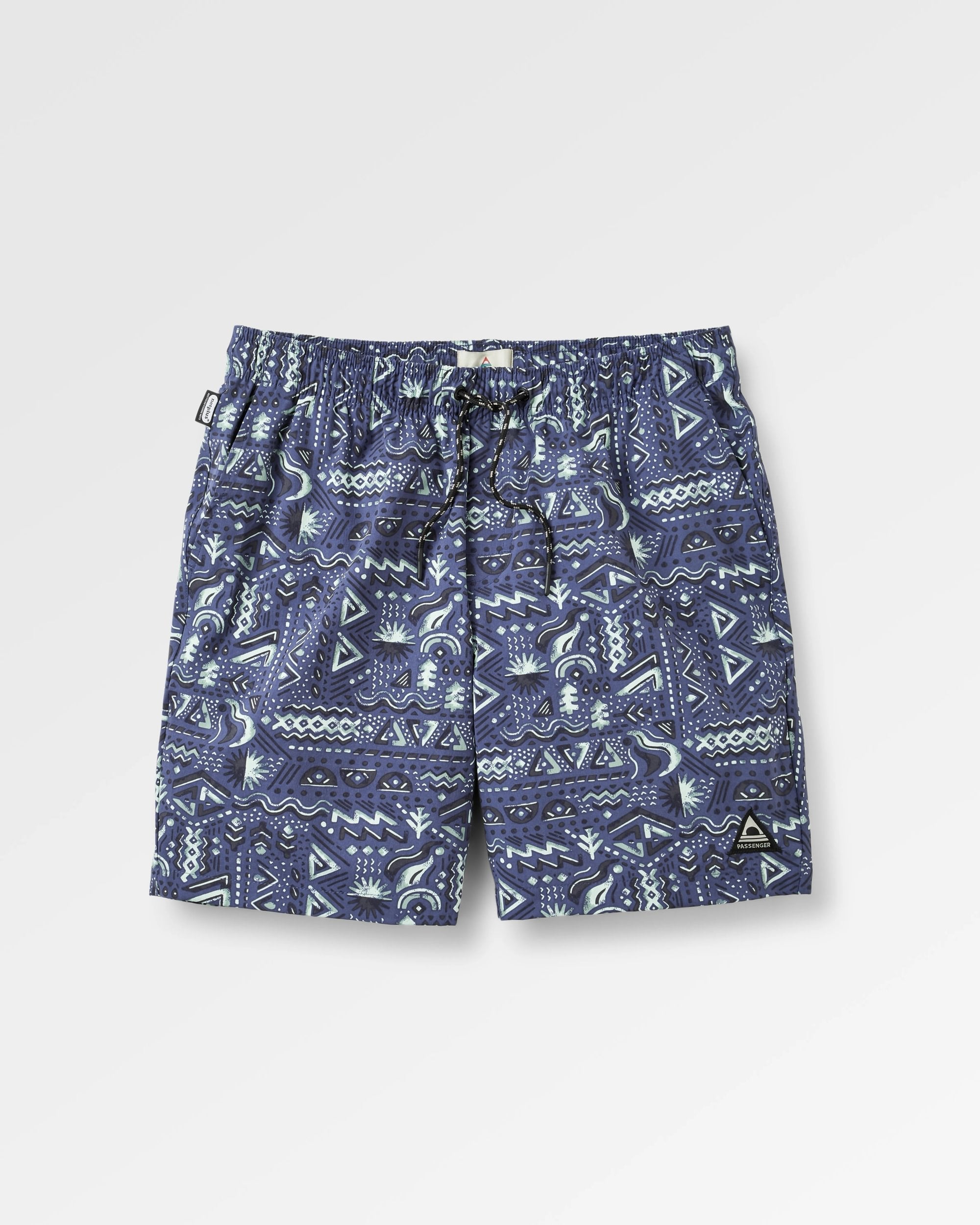 Drifter NetPlus® Beach Linerless Short - Elemental Geo Purple Indigo