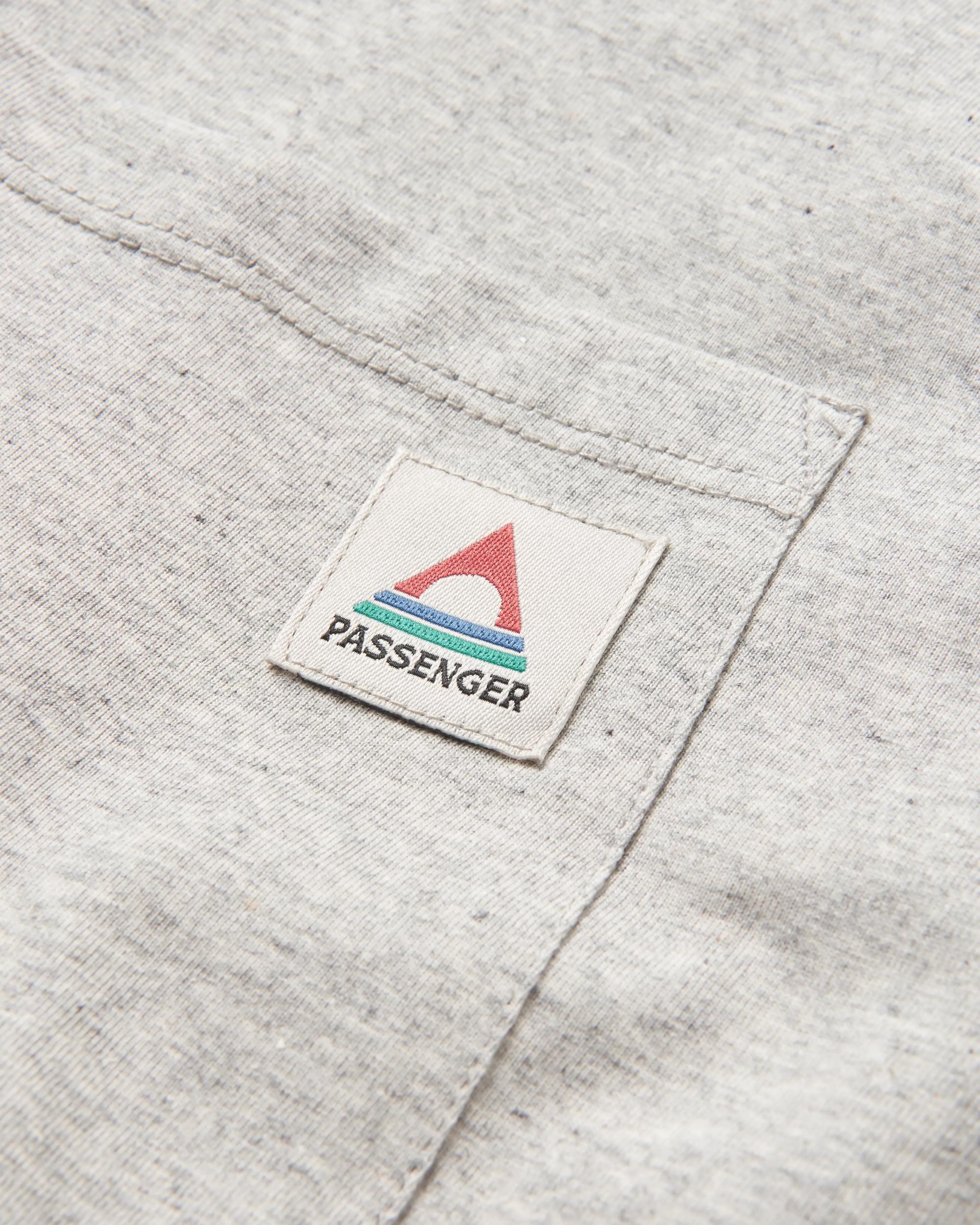 Heritage Organic Relaxed Fit LS T-Shirt - Grey Marl