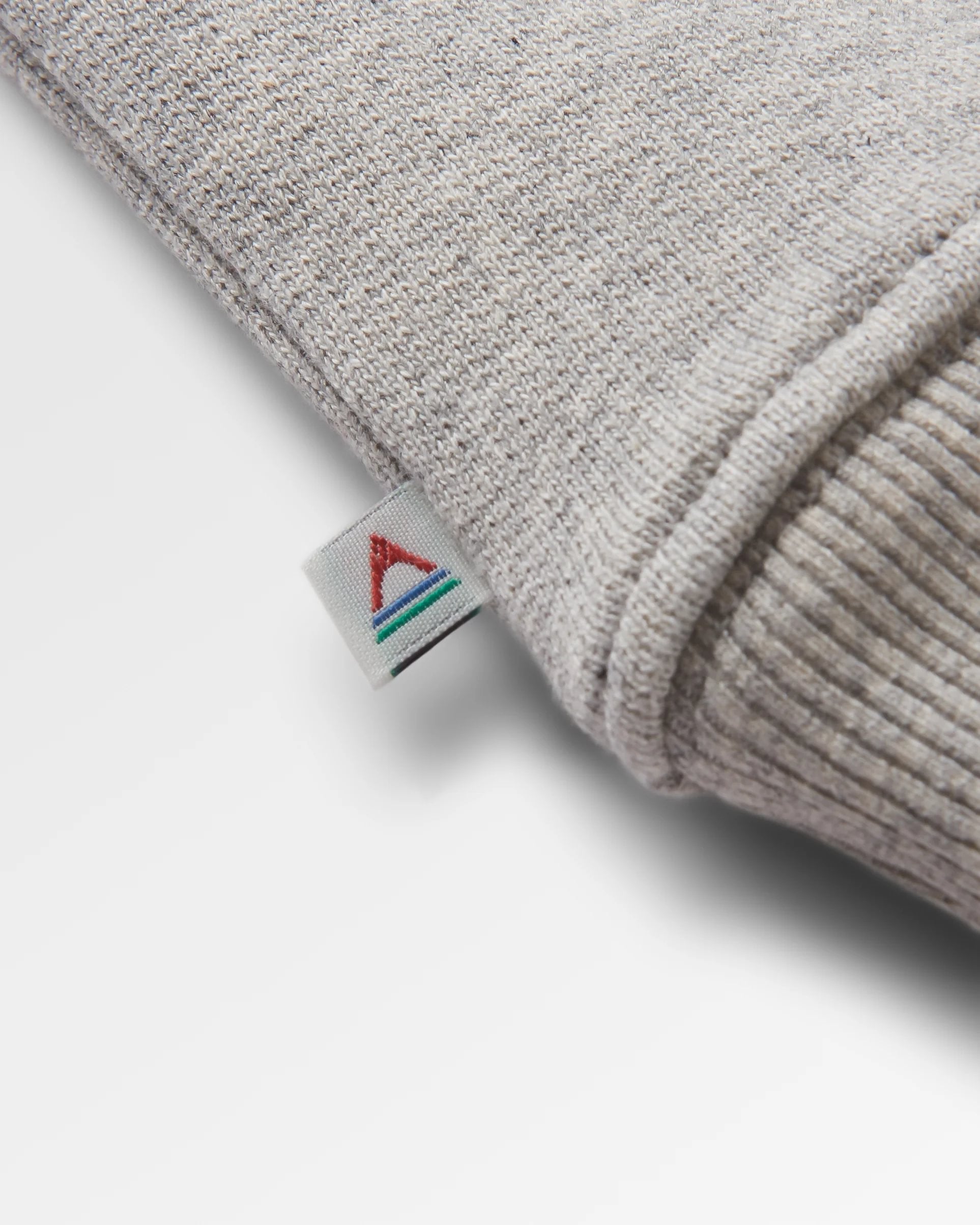 Heritage Recycled Cotton Sweatshirt - Mid Grey Marl