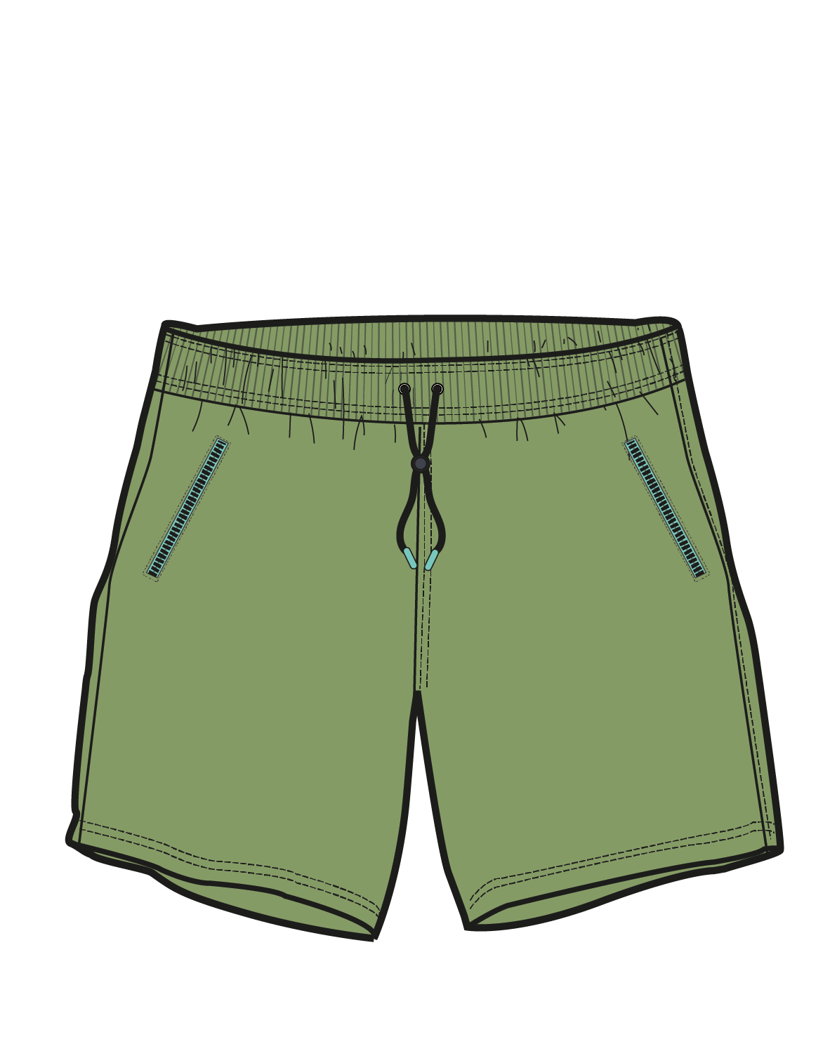 Flaris NetPlus® All Purpose Short - Stem Green