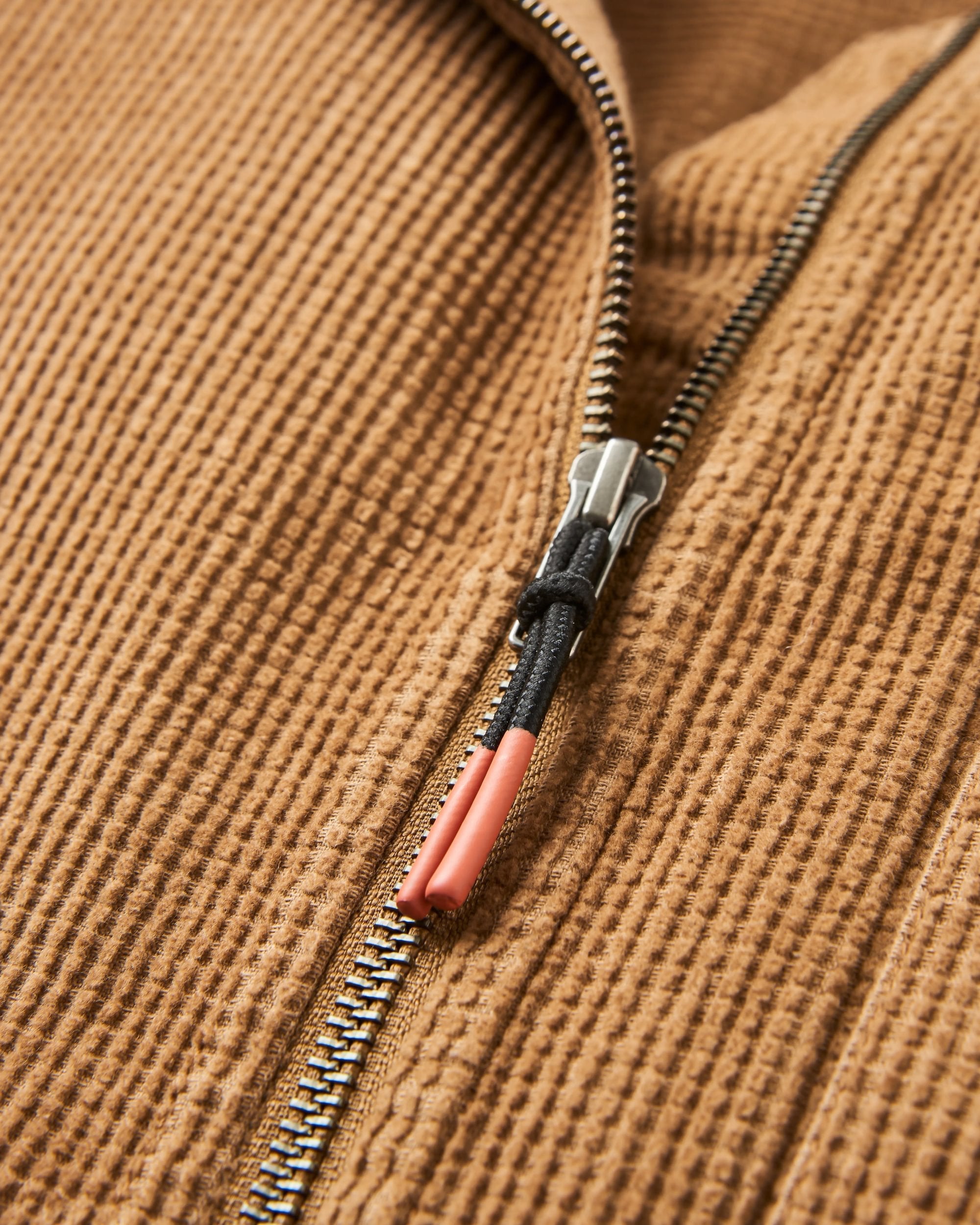 Harvest Organic Cotton Cord Overshirt - Caramel Brown