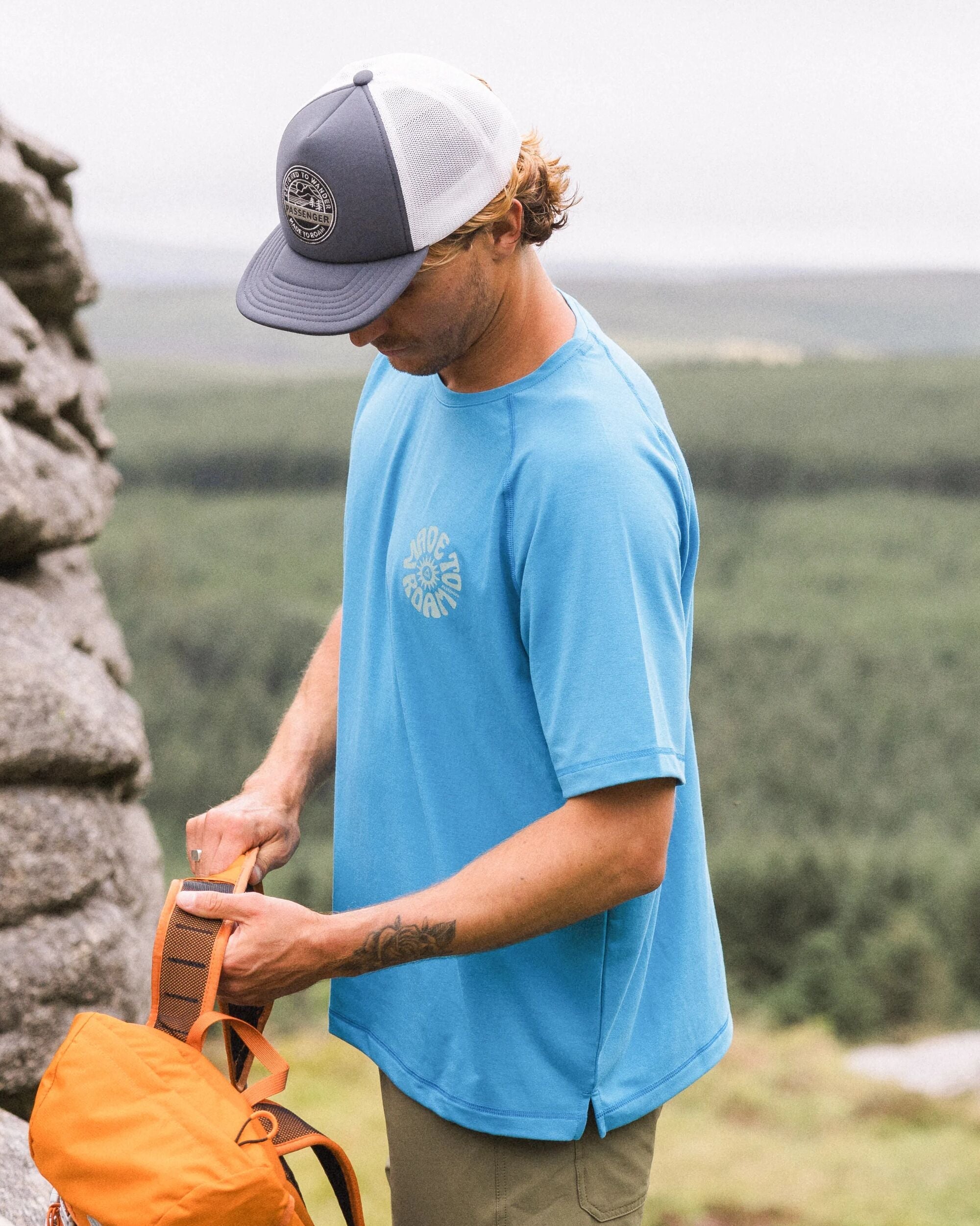 Breeze DriRelease® Trail Men's T-Shirt - Bluejay