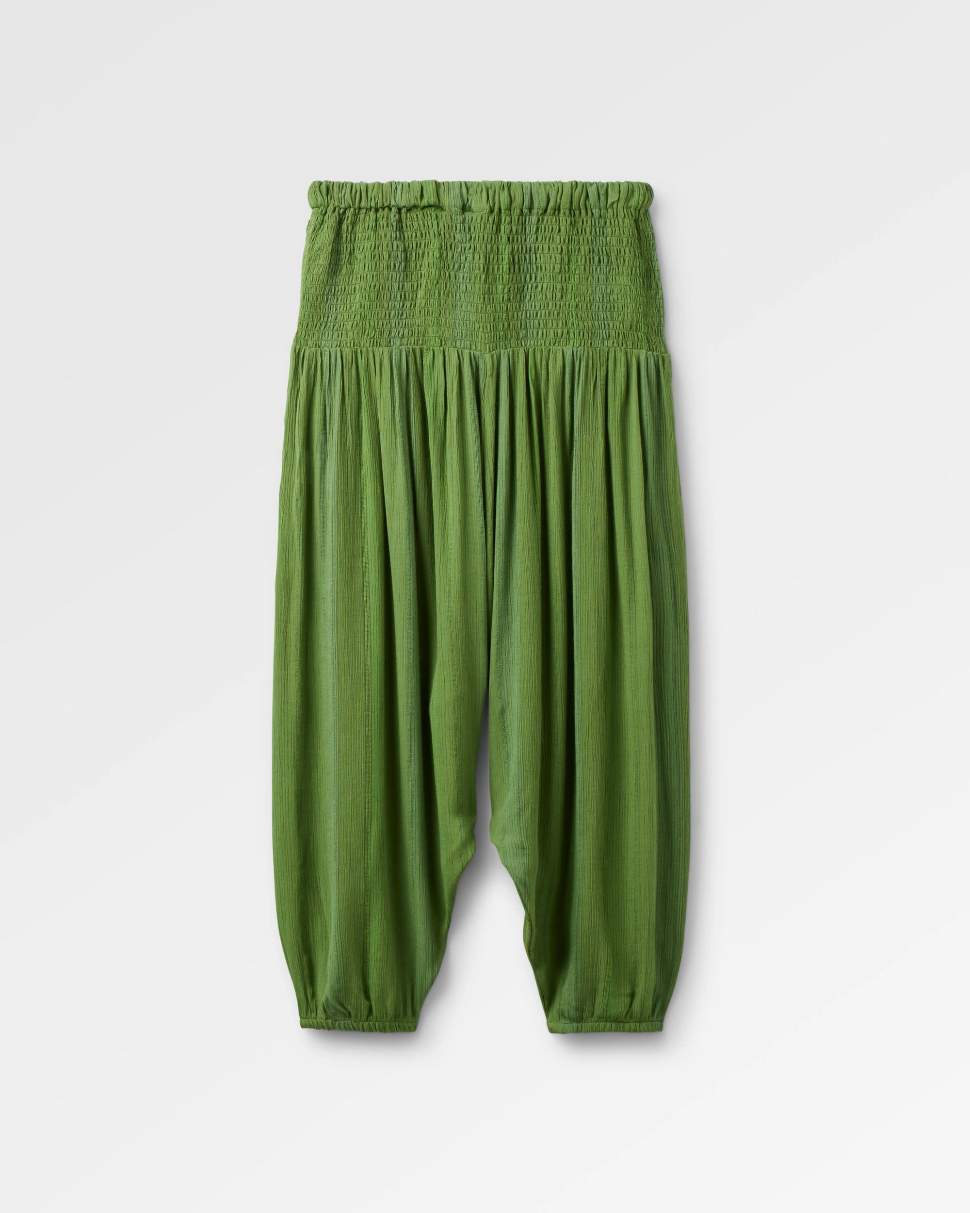 Daylily Loose Trouser - Stem Green Stripe