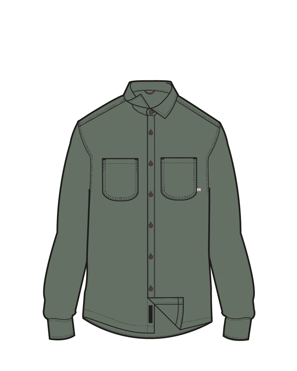Backcountry Cord Light Shirt - Dusty Olive