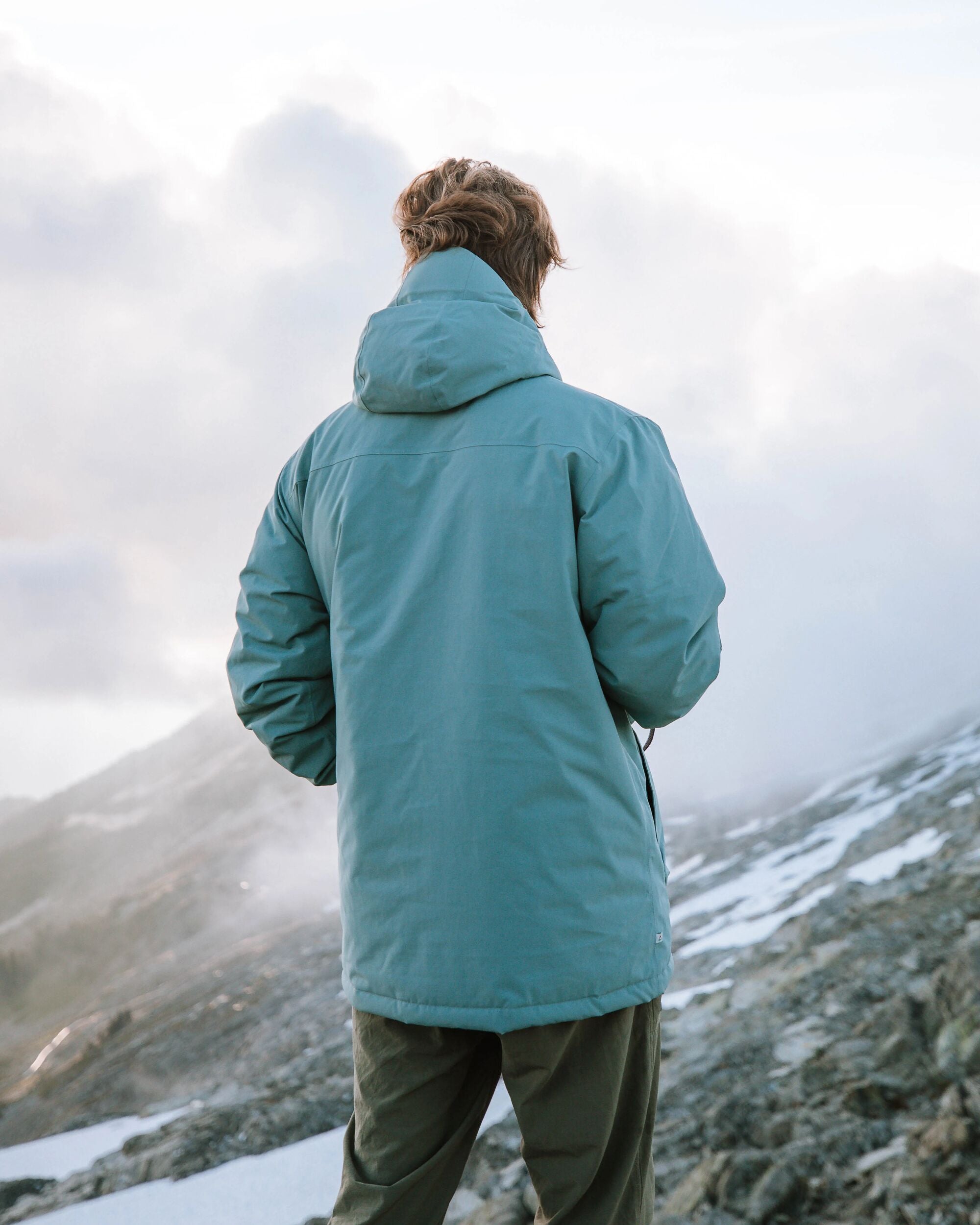 Explorer Waterproof Down Parka - Stormy Sea