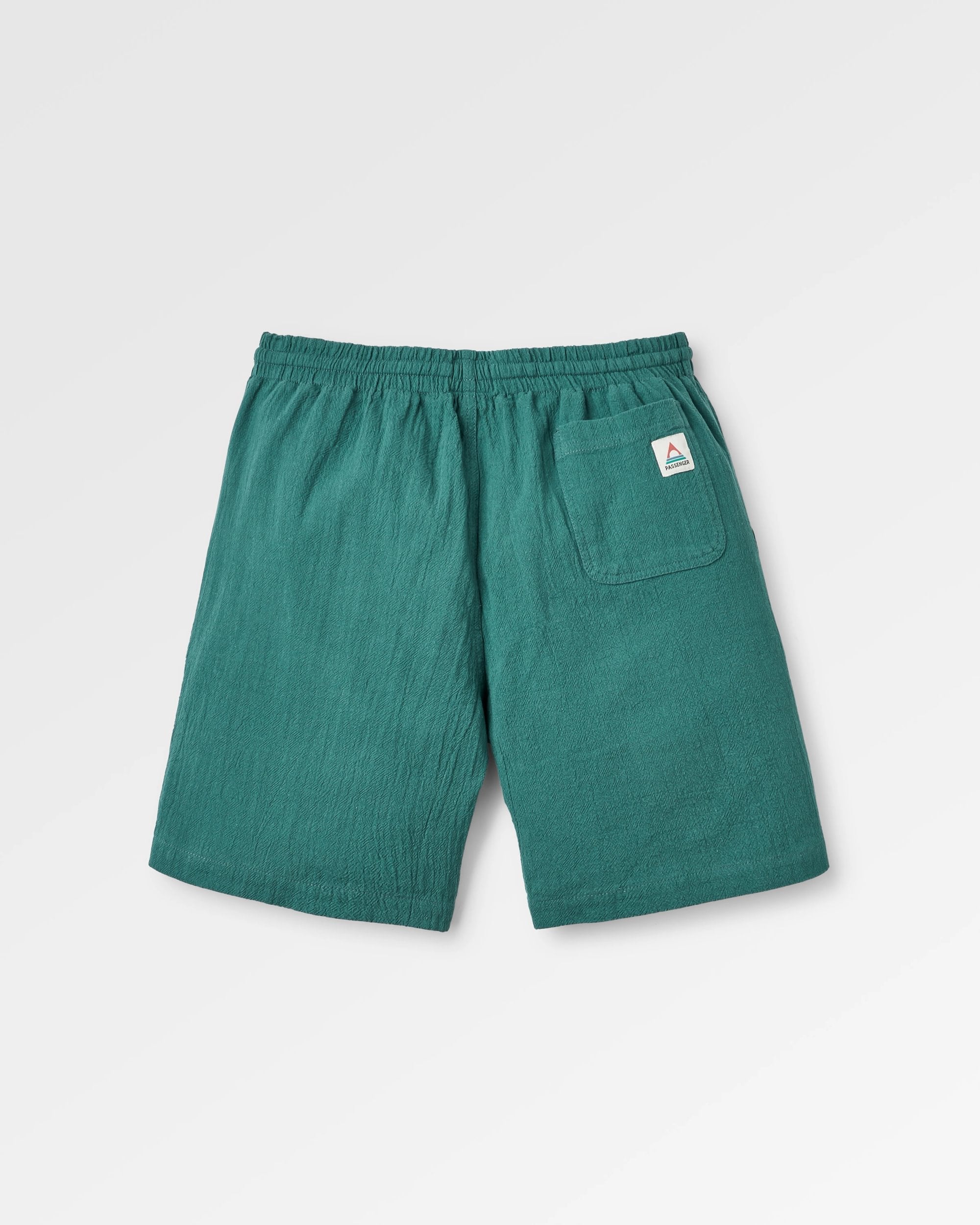 Drifter Cotton Linen Blend Short - Deep Ocean