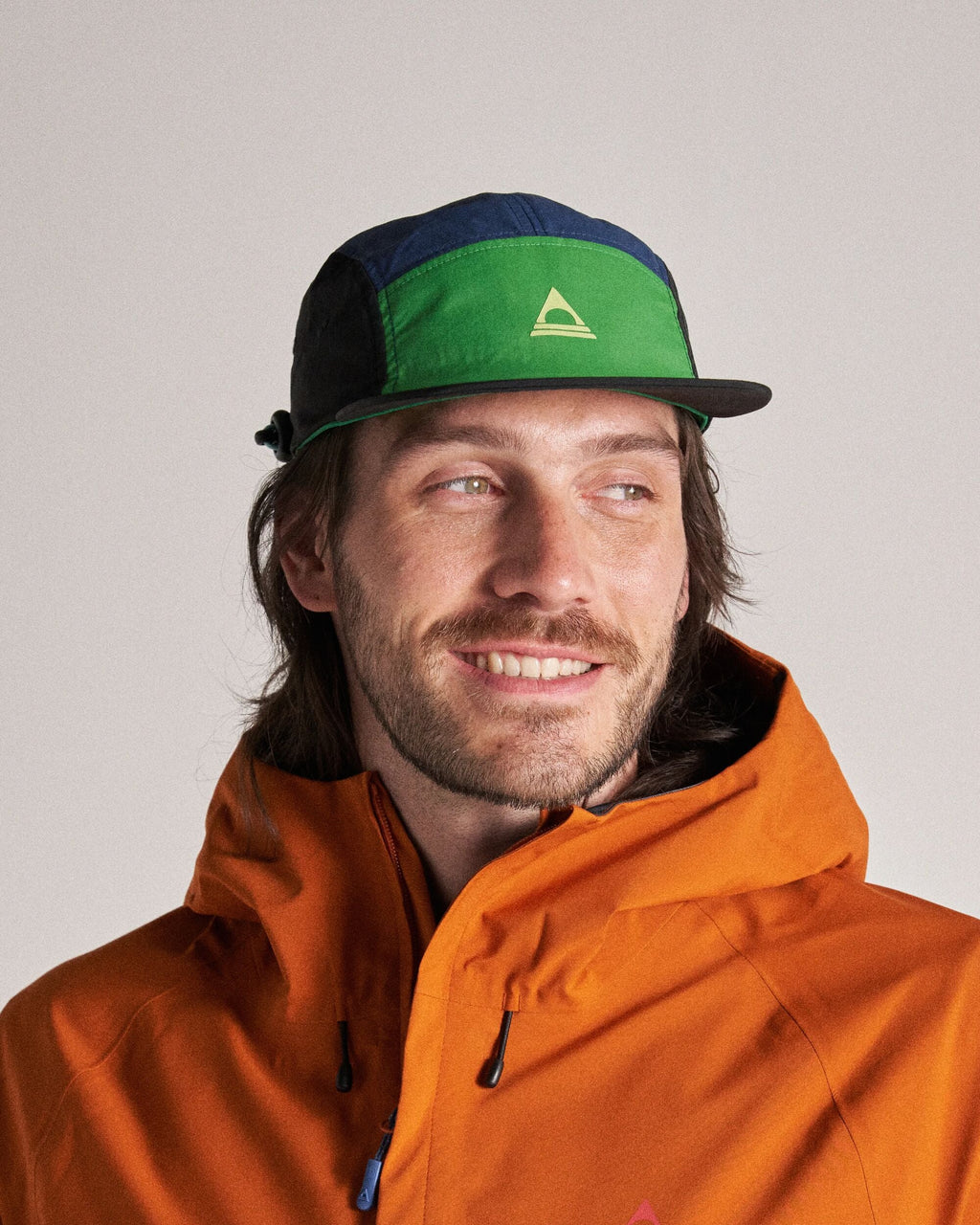 Emerge 5 Panel Trail Cap - Stem Green