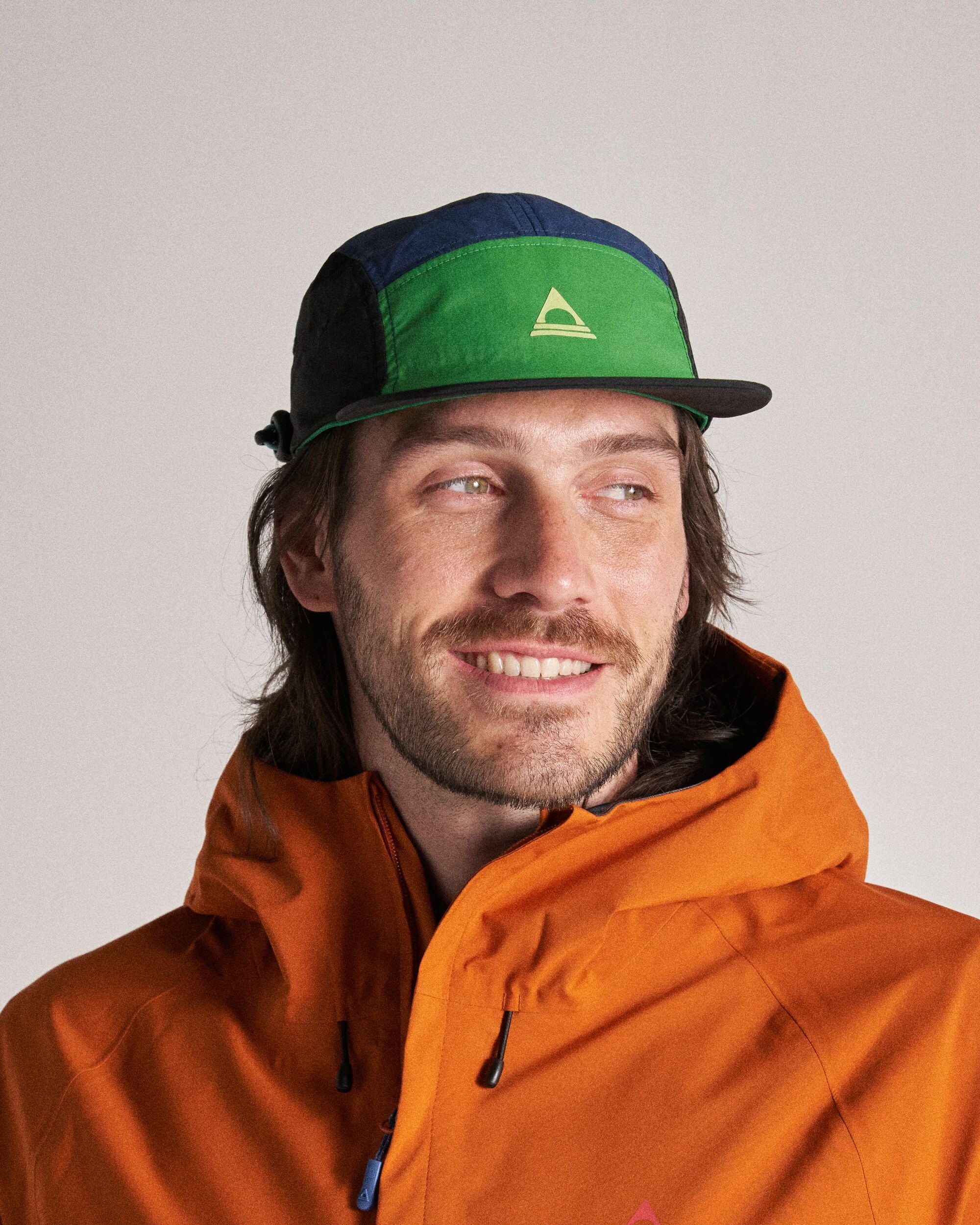 Emerge 5 Panel Trail Cap - Stem Green